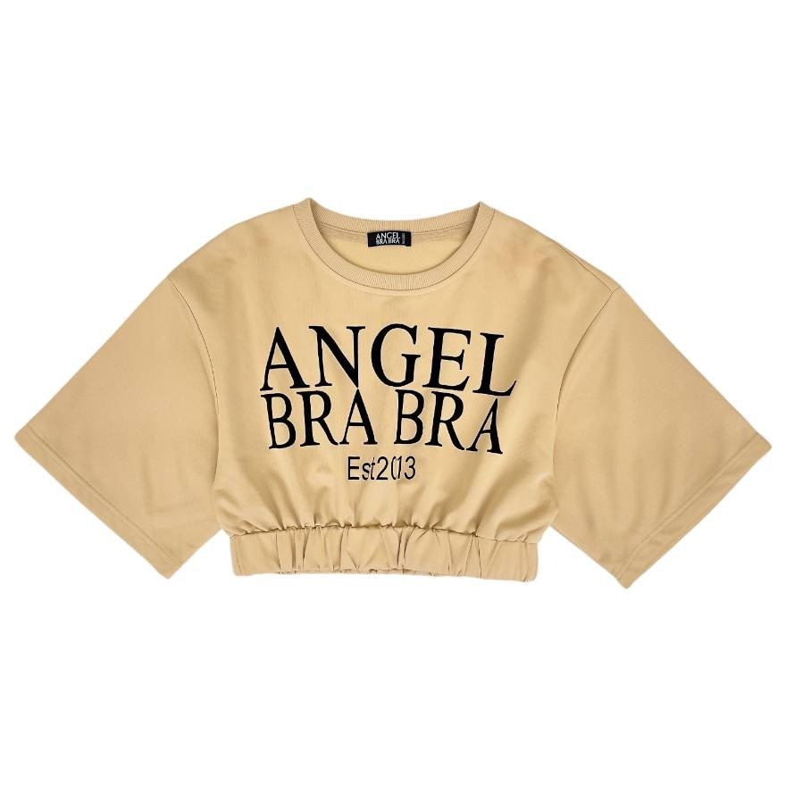 Angel Bra Bra Oversize Cropped Dumpling Brown - Brown