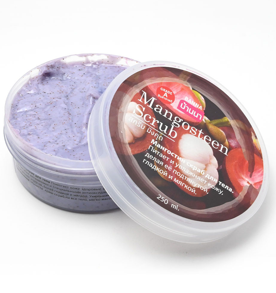 Подтягивающий скраб для тела с мангостином Banna 250 мл