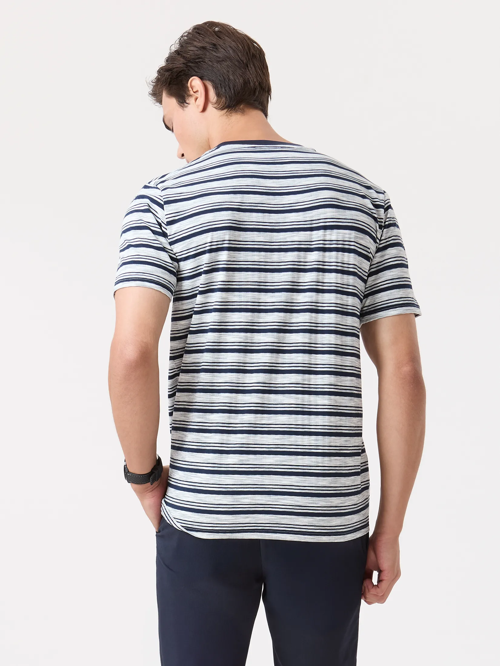 LTD T-shirt Man Blue-gray
