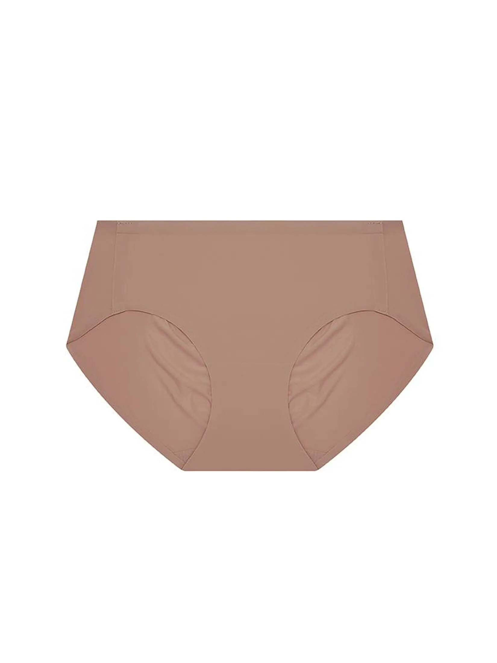 SABINA Panty Mid Waisted Woman Seamless Fit - Tan