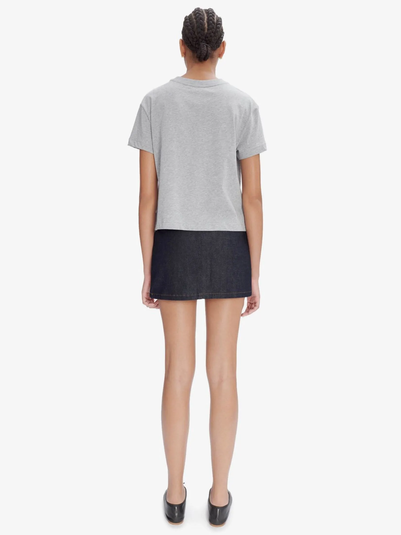 A.P.C. Women Skirt Mini Midnight Blue