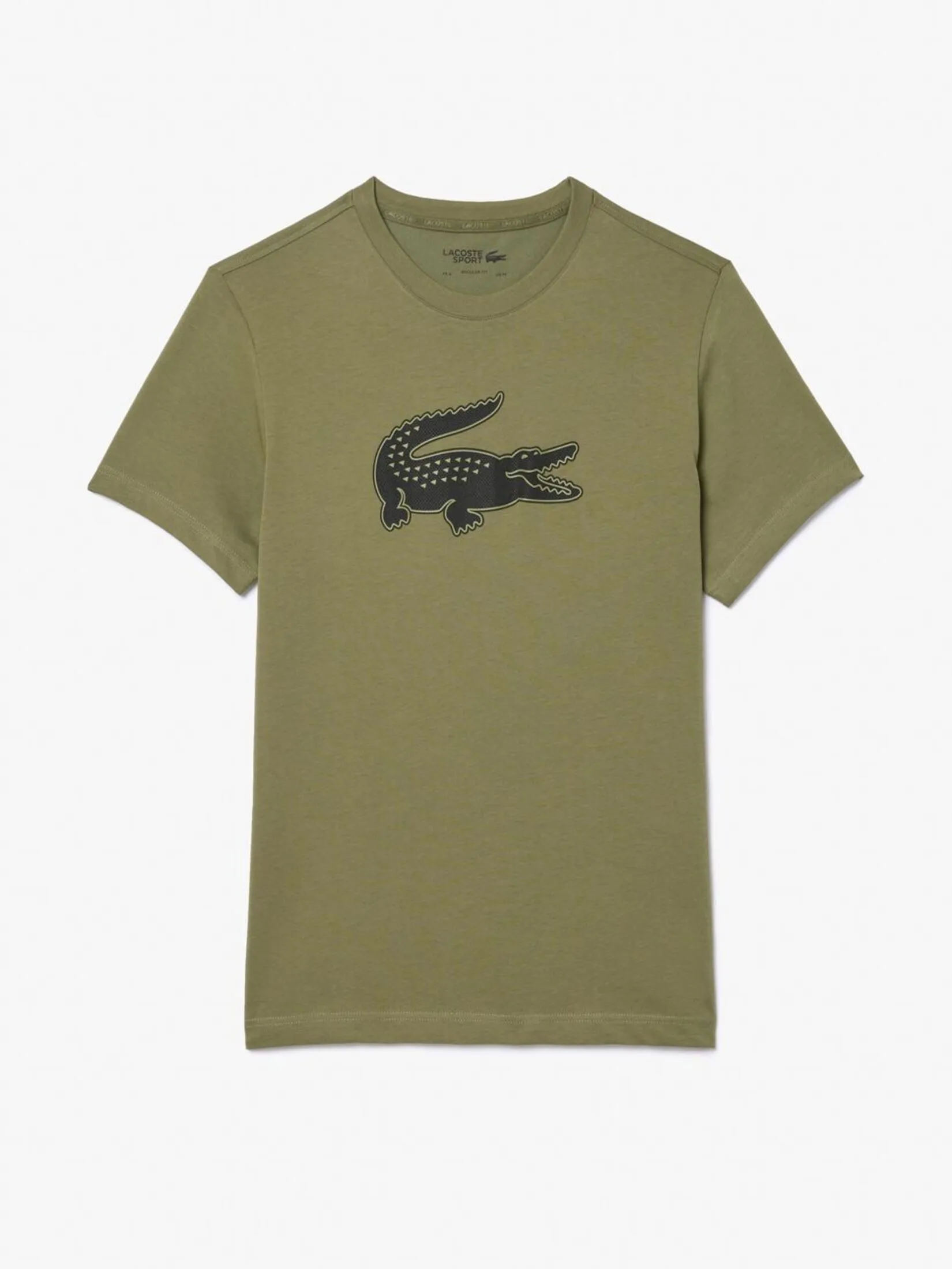 LACOSTE Ultra Dry XXL Logo Sport T-shirt Green