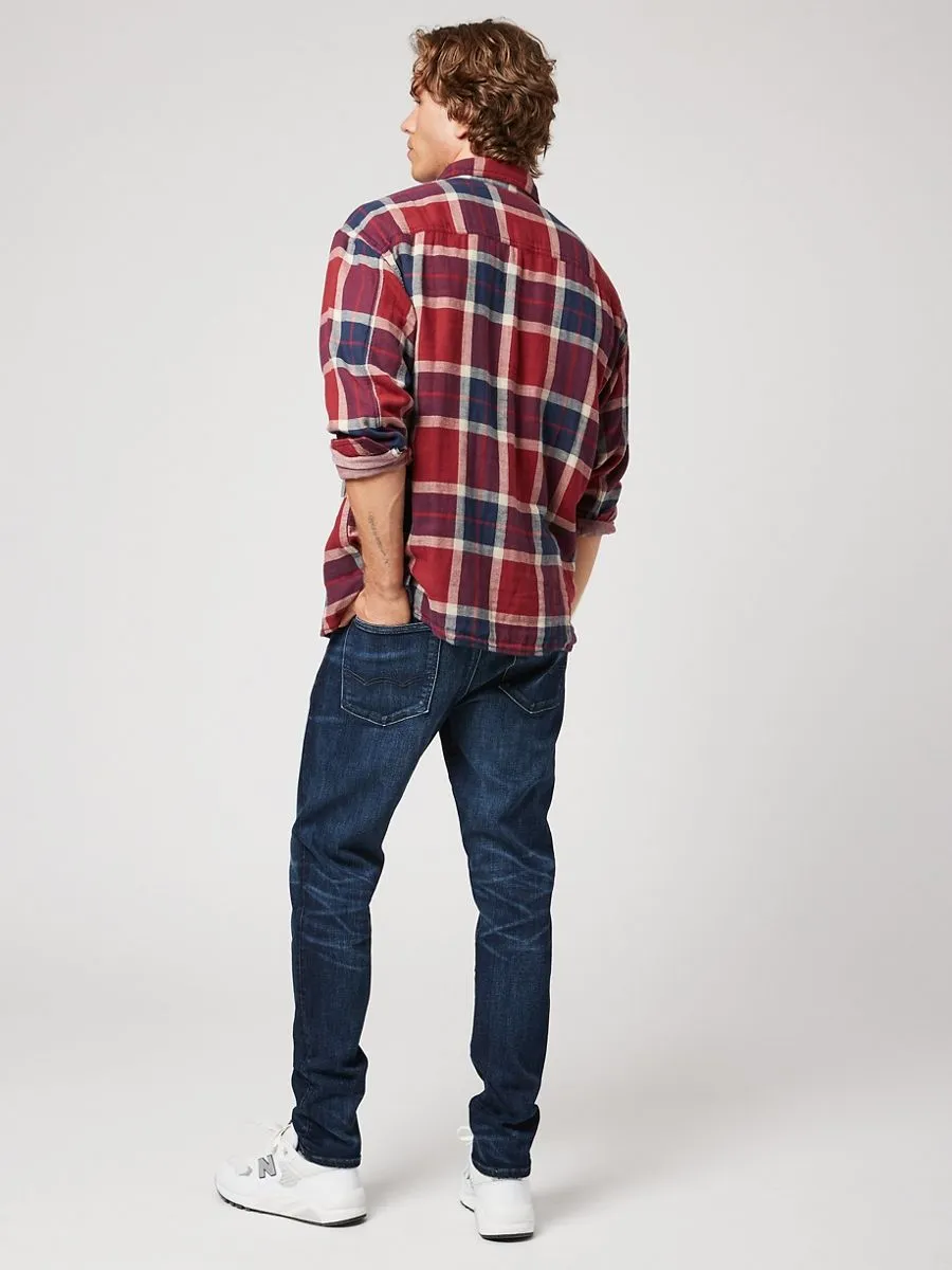 AMERICAN EAGLE MEN DARK CLEAN ACTIVE ATHLETIC SKINNY FIT 074 SIMPLY DARK