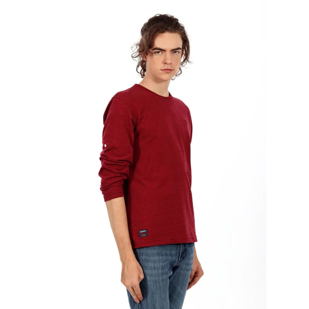 OASIS Red T-shirt Long sleeved