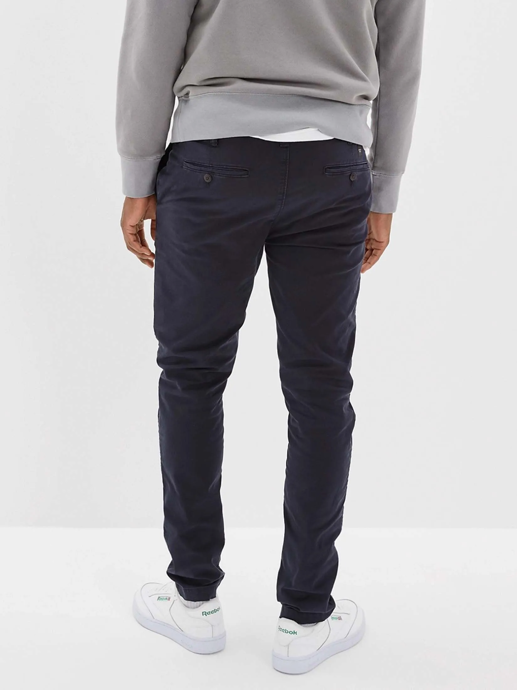 AMERICAN EAGLE MEN 4578 ULTIMATE WORN IN CHINO 553 CLASSIC NAVY