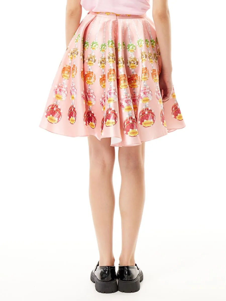 ICONIC WOMAN PINK SOLEN SKIRT