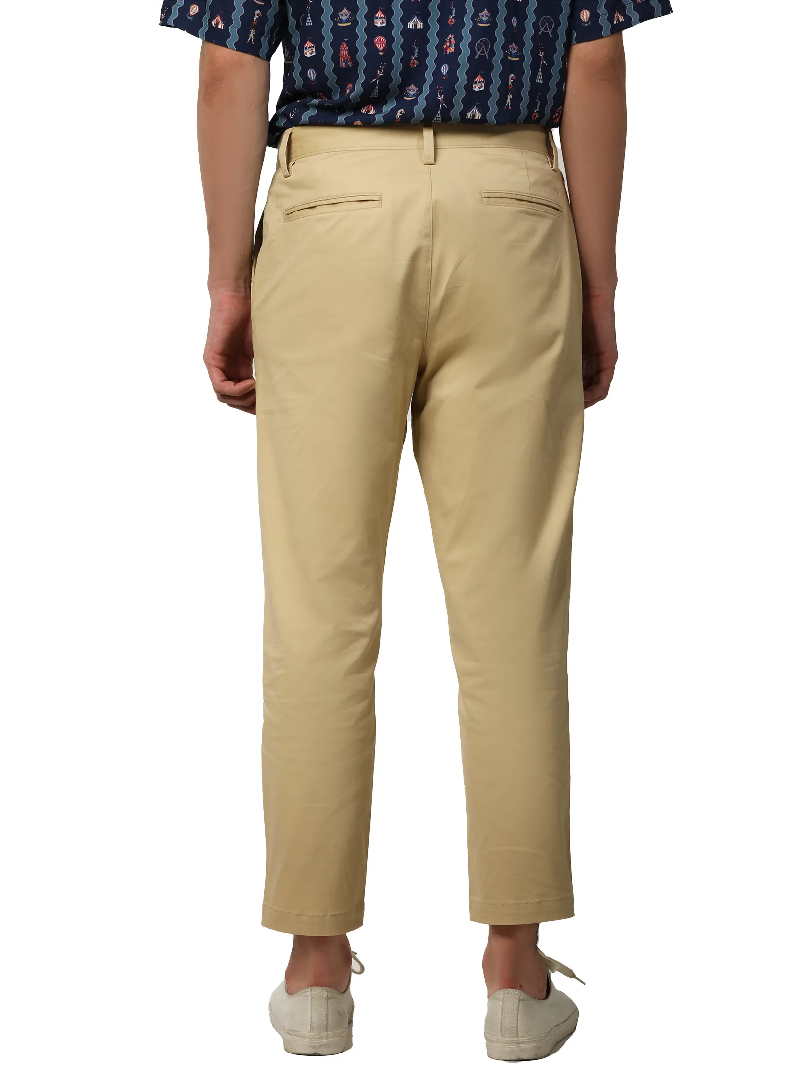 JOHN HENRY Men s Pants (Cropped) MERRIMENT Beige