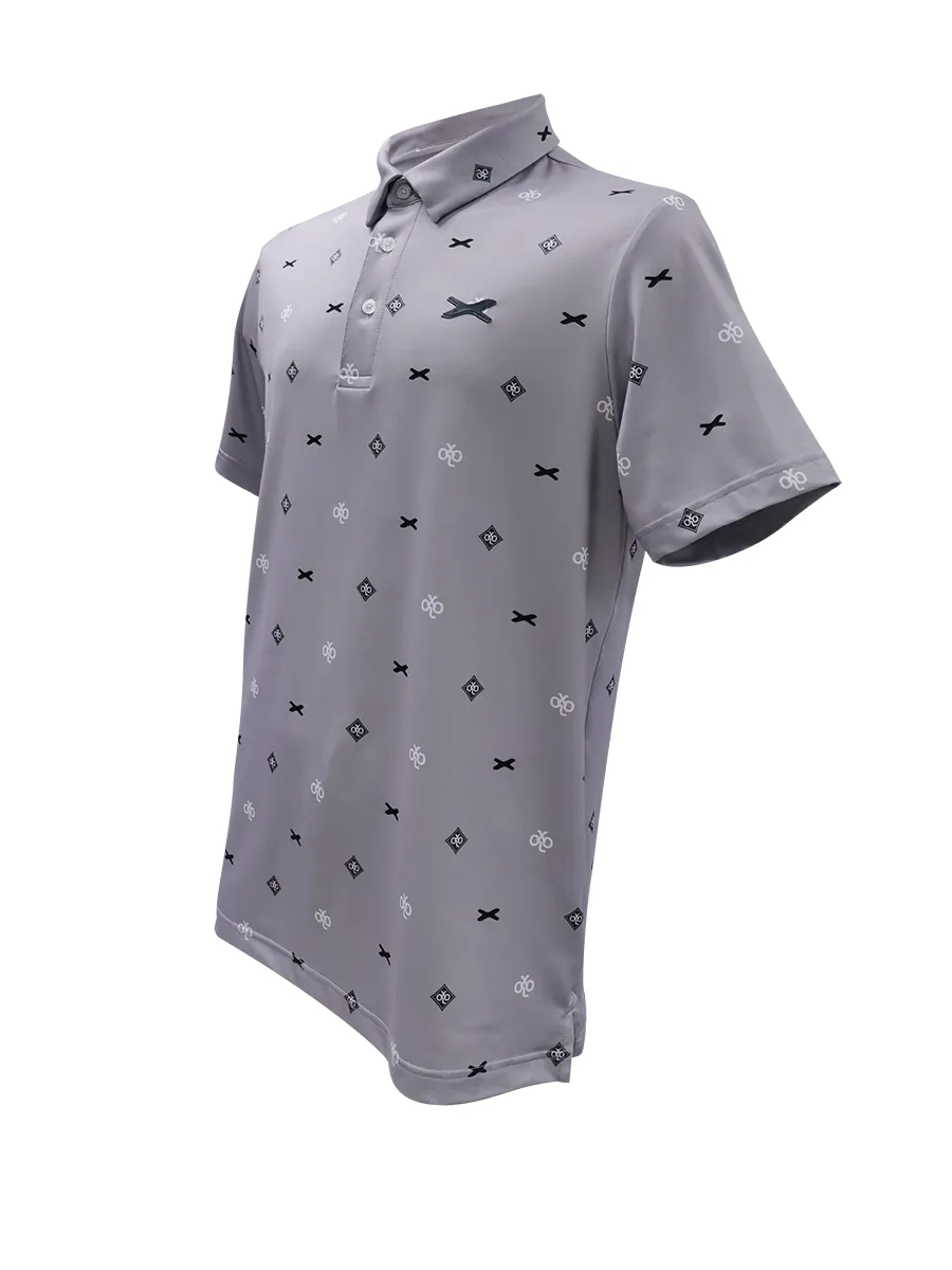 XOLO Grey MEN XOLO ICONIC POLO (040083)