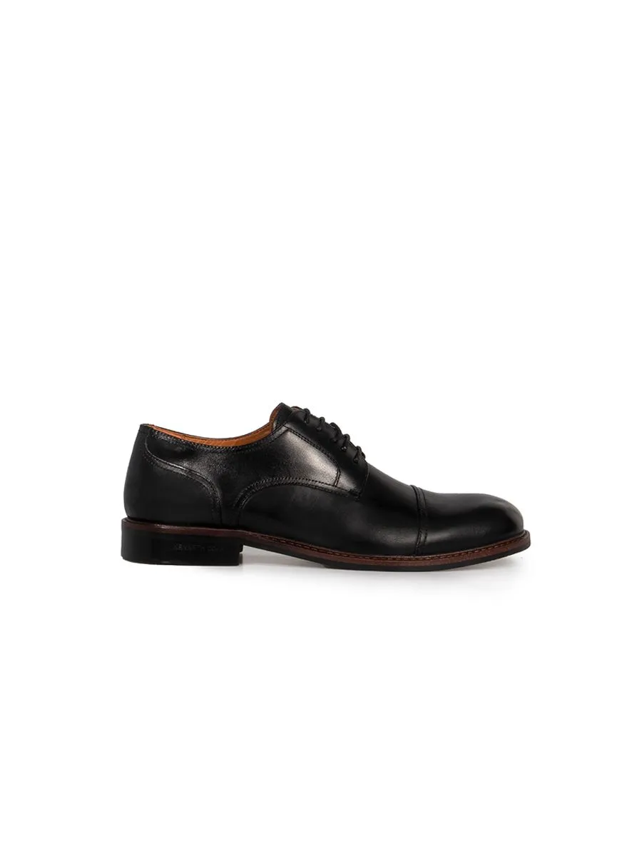 KENNETH COLE MEN DRESS SHOES PATTISON LACE UP / BLACK