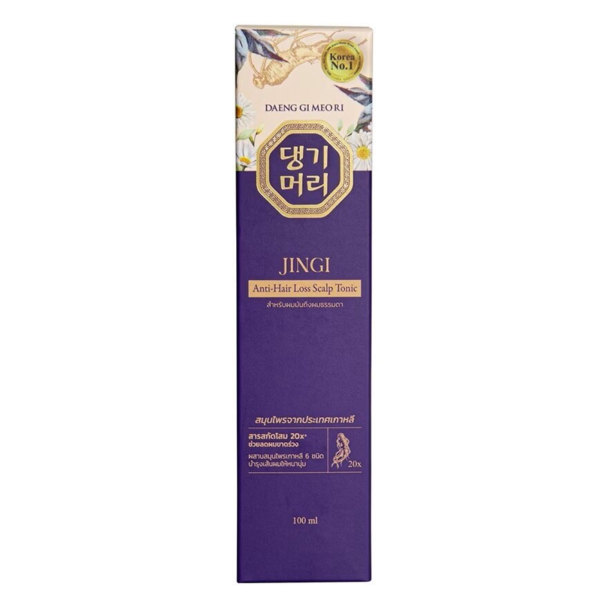 Daeng Gi Meo Ri Jinji Anti Hair Loss Scalp Tonic 100 Ml.บำรุงหนังศีรษะ ผมร่วง