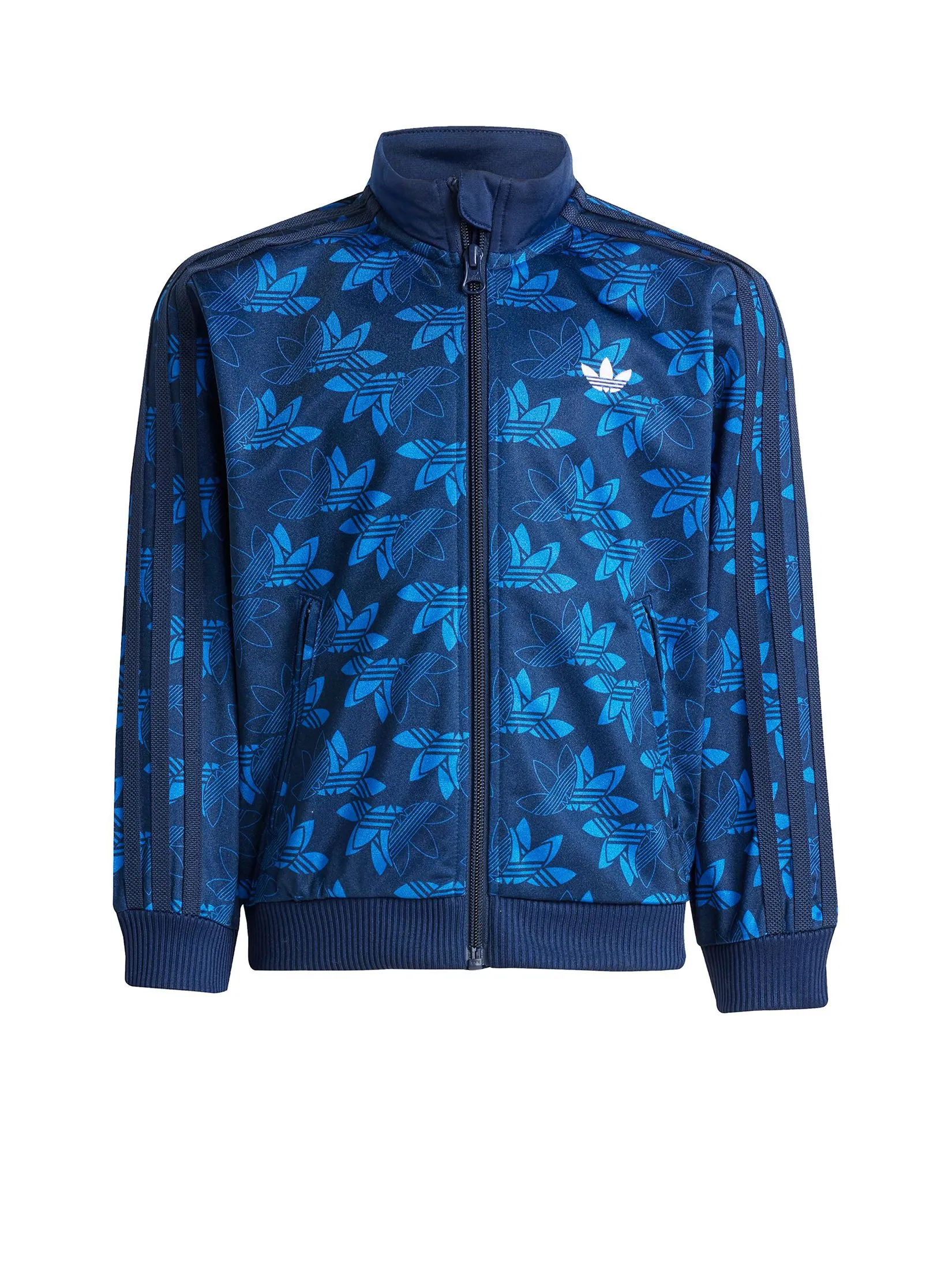 ADIDAS KIDS Unisex Toddler Track Suit Firebird Monogram AOP Blue