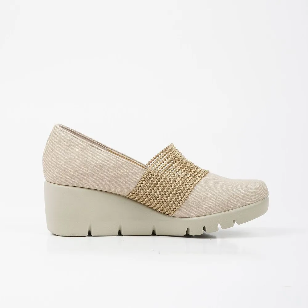 JOLI SNOB Beige Comfort High Heels FC-39614