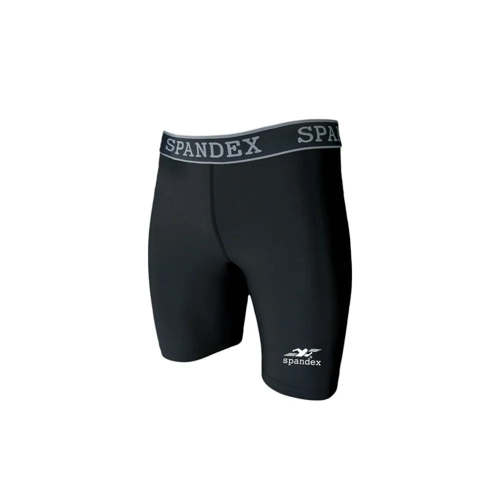 SPANDEX Black-YP001-Compression short pants
