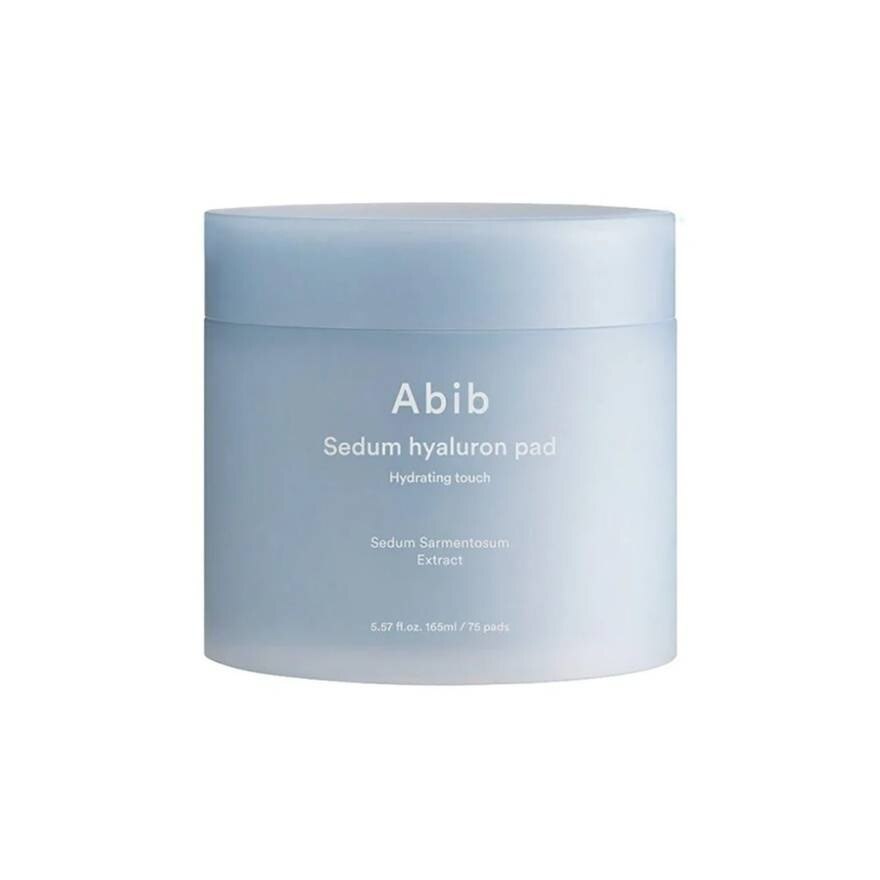 Abib Sedum Hyaluron Pad Hydrating Touch 75'S - Blue