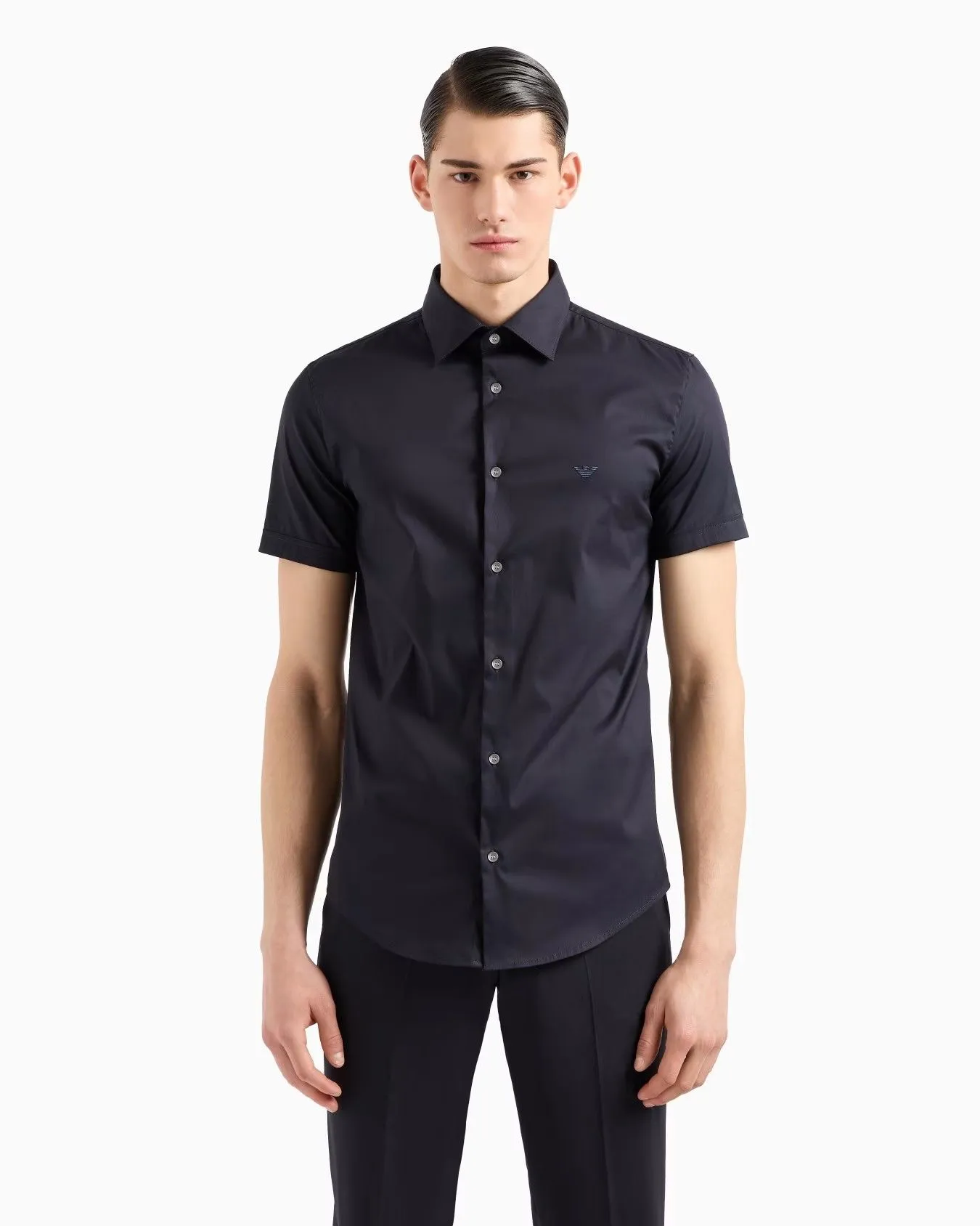 EMPORIO ARMANI Shirt Men 8N1C91-1NI9Z-0934 Blue