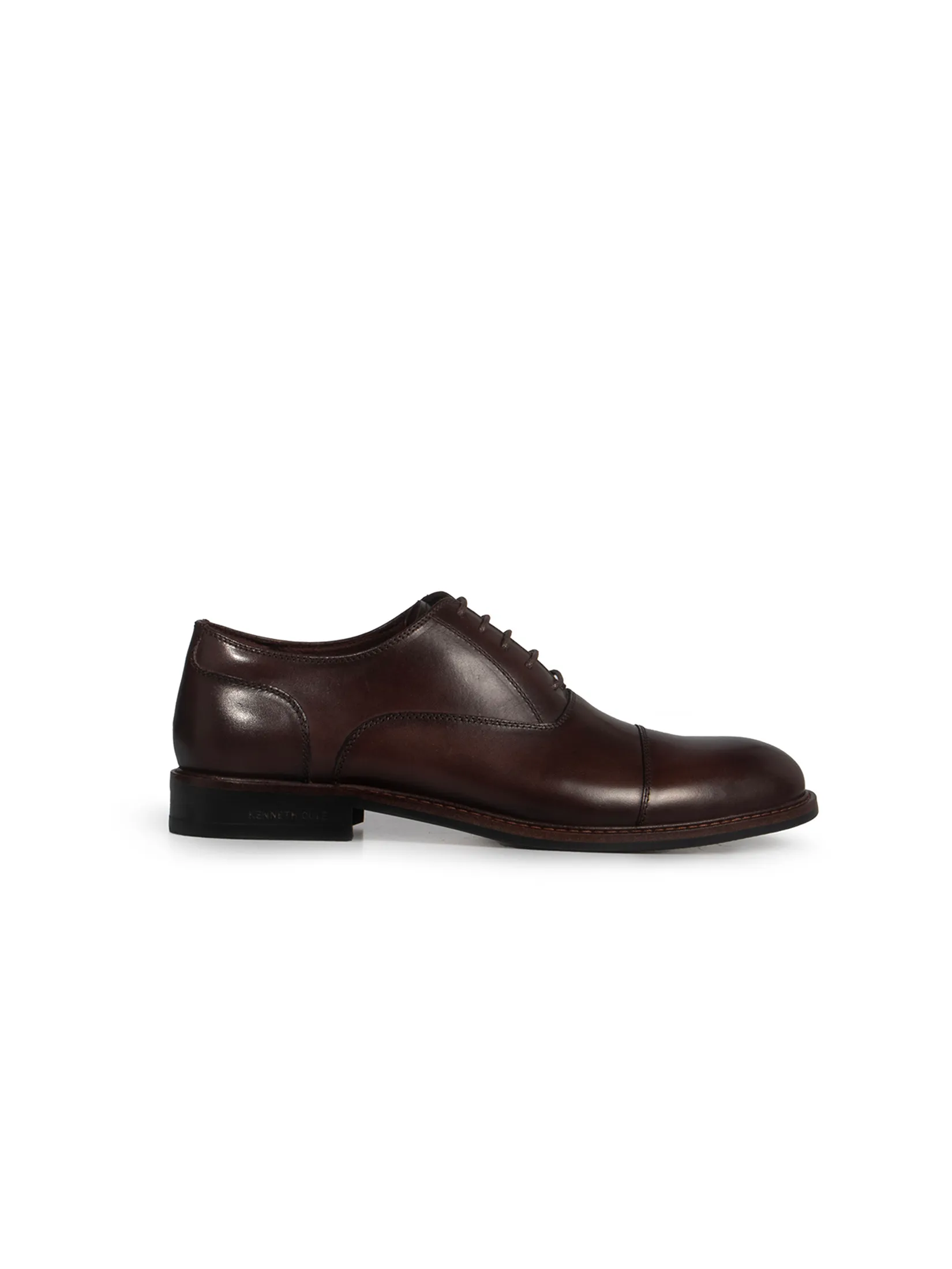 KENNETH COLE MEN DRESS SHOES PATRICK LACE UP / BROWN