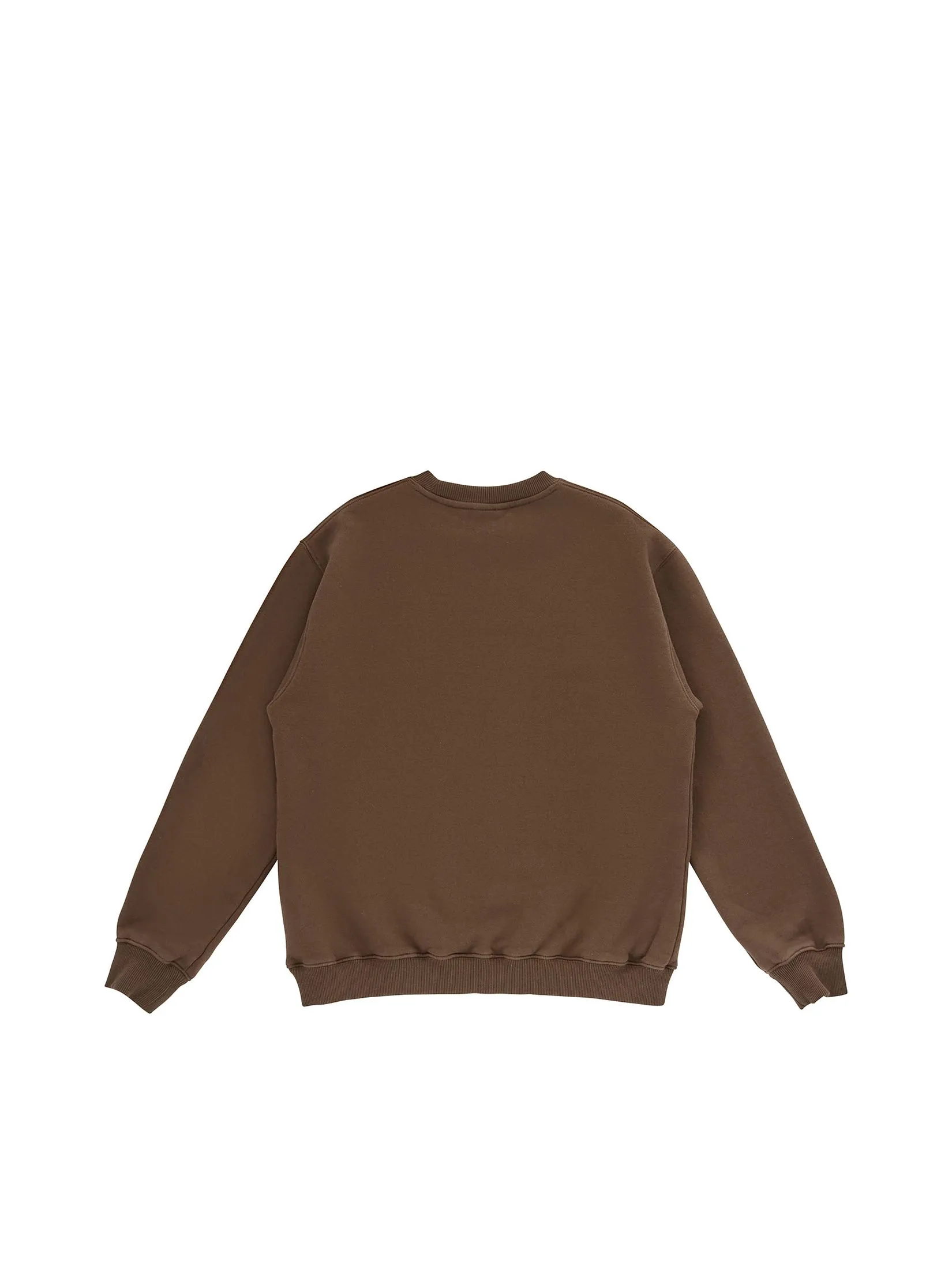 EMIS Unisex Sweat Shirt Ess Heavy Brown