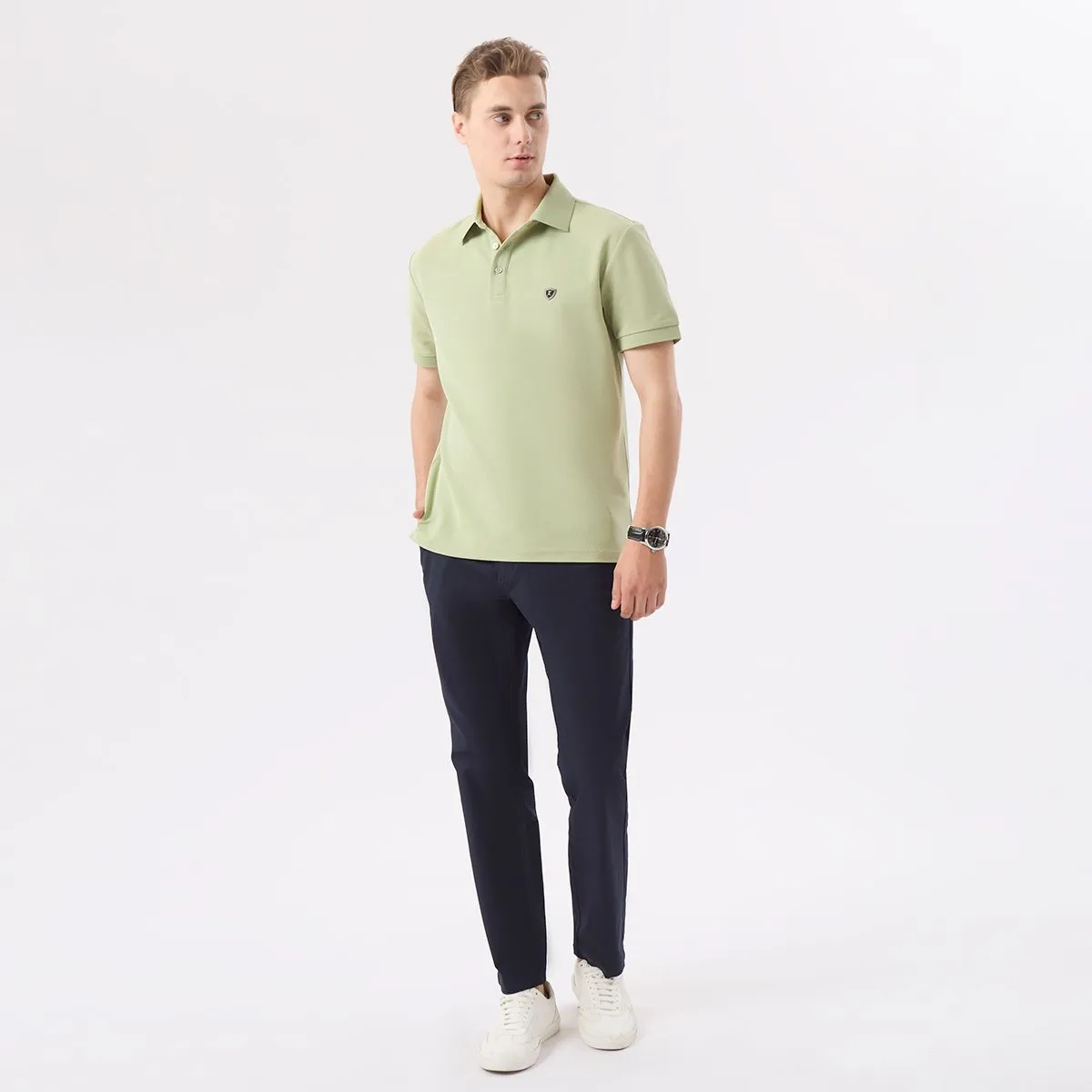 LTD Slim Fit Chino Pants Men Navy Blue