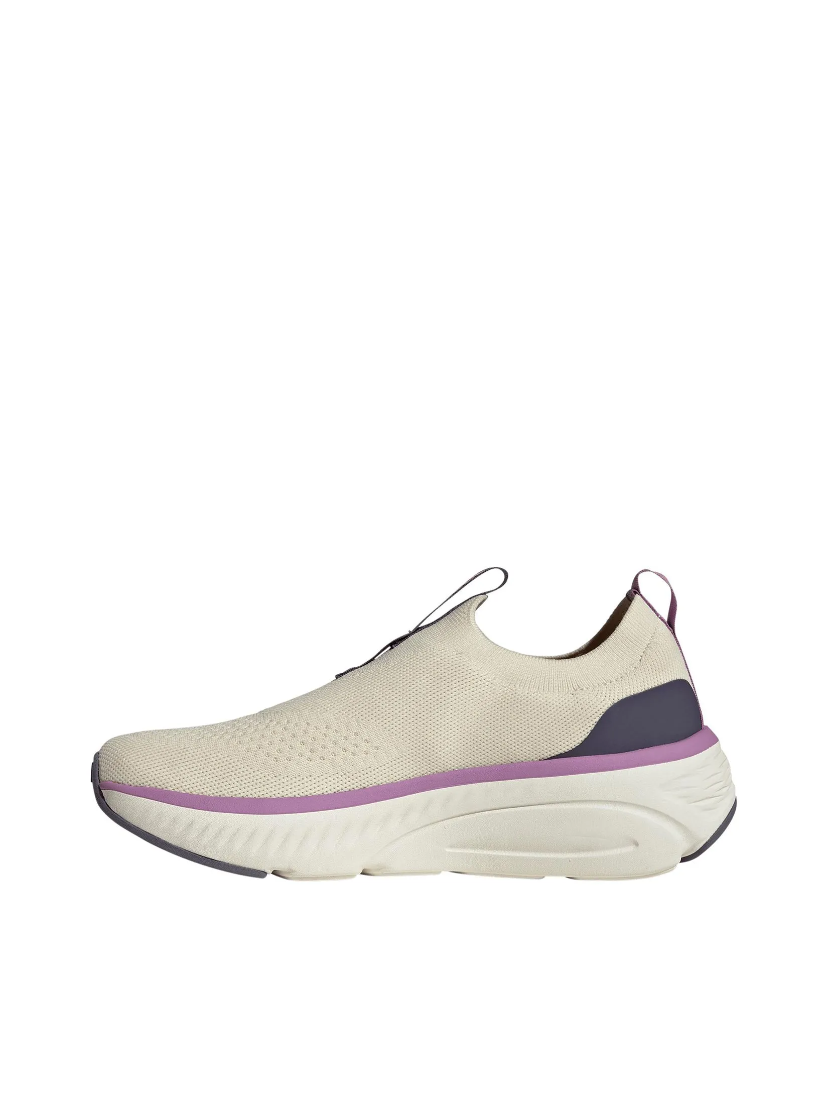 ADIDAS Women Sneakers Cloudfoam Go Sock JS1205 Yellow / Warm Vanilla / Preloved Violet / Preloved Purple