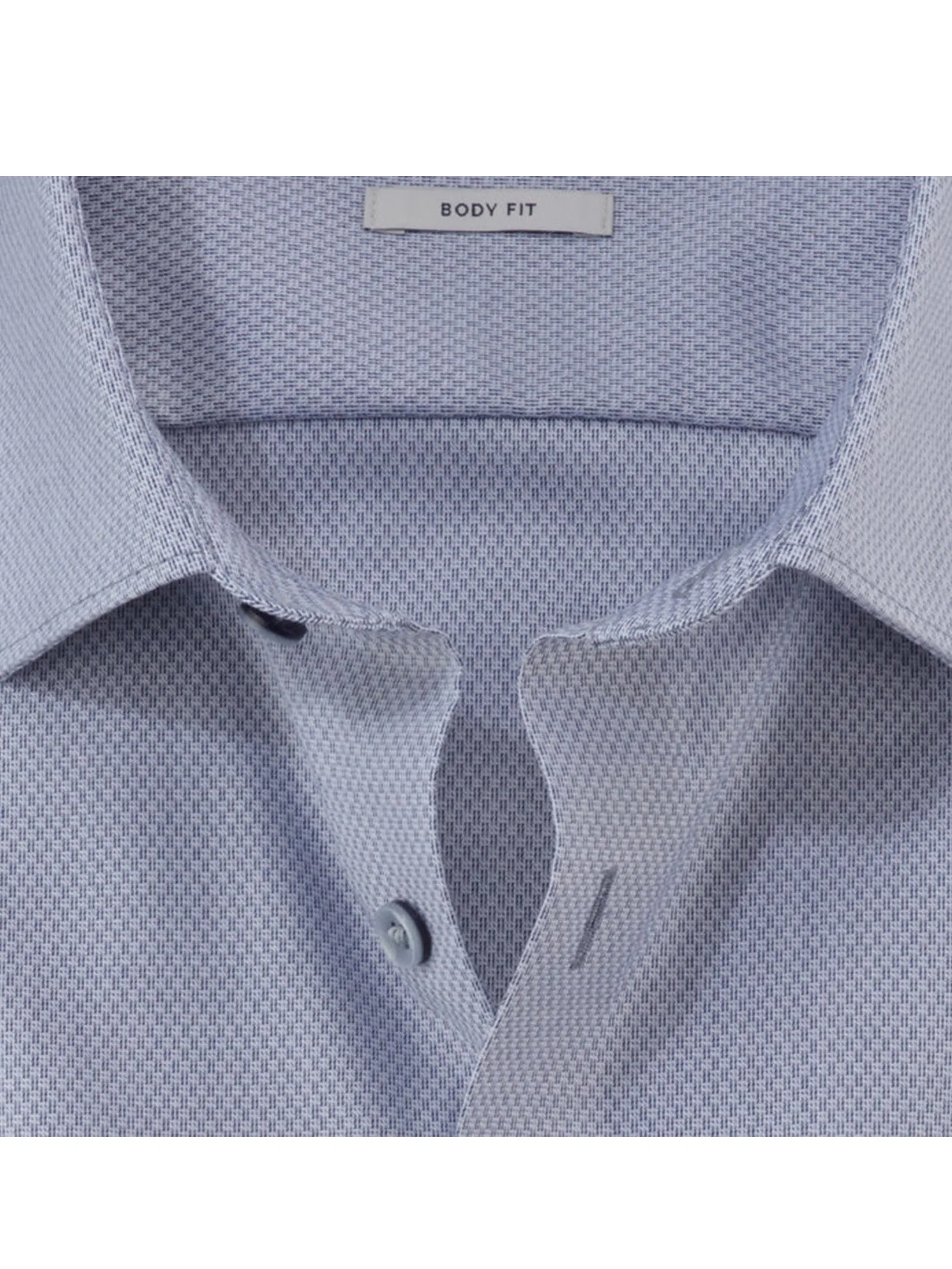 OLYMP MEN S SHIRT LONG SLEEVES BUSINESS SHIRT BODY FIT EASY IRON BLUE