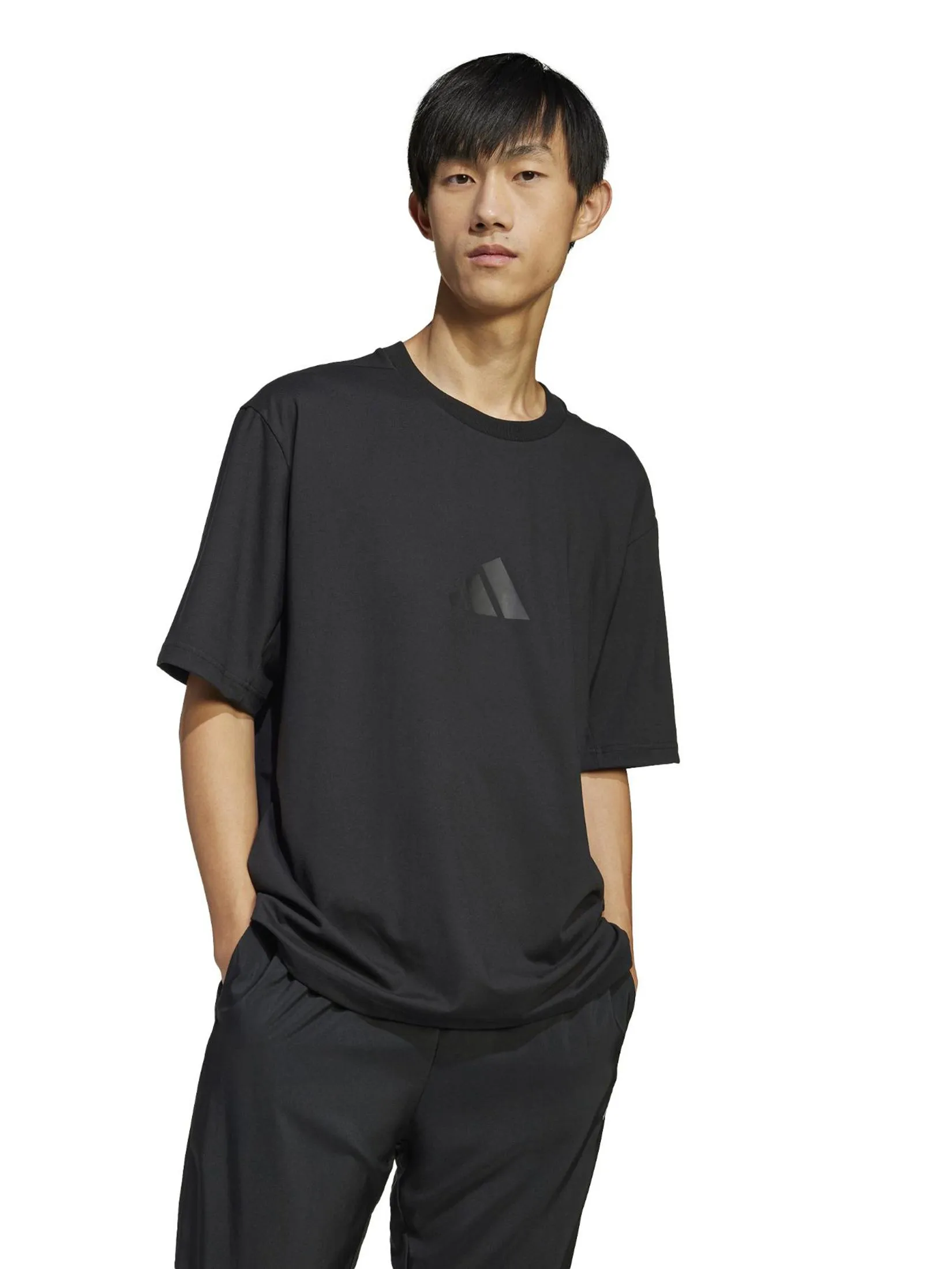 ADIDAS Men T-Shirt adidas Z.N.E. Loose-Fit Black