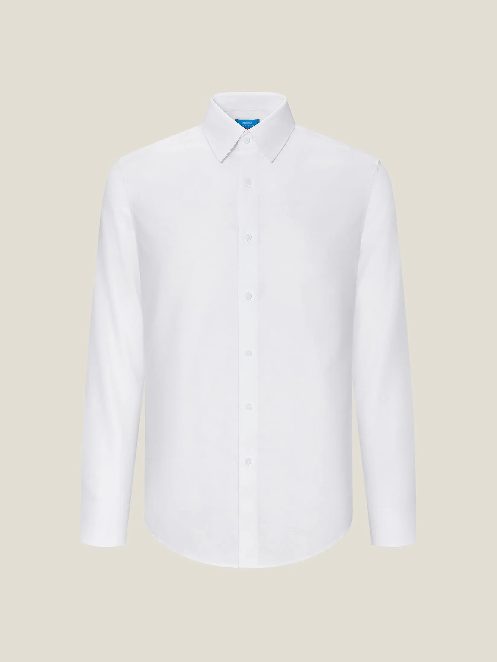 G2000 Men Clothing Non-Iron Dry Texture Shirt  Smart Fit - 5112327200 - White Size - 9 EU