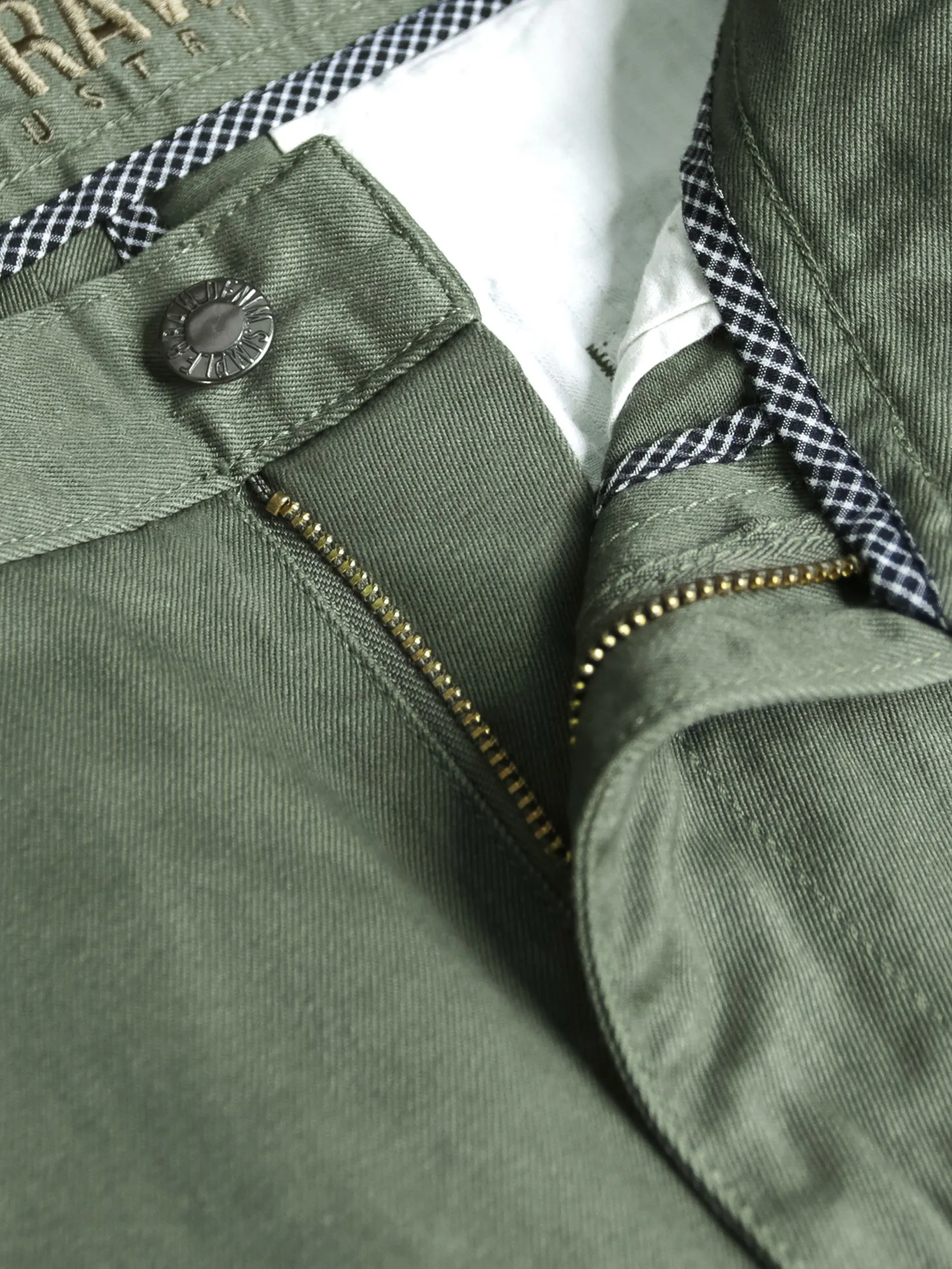 SIMPLE&RAW Timber Chino Pants Sk814 Green