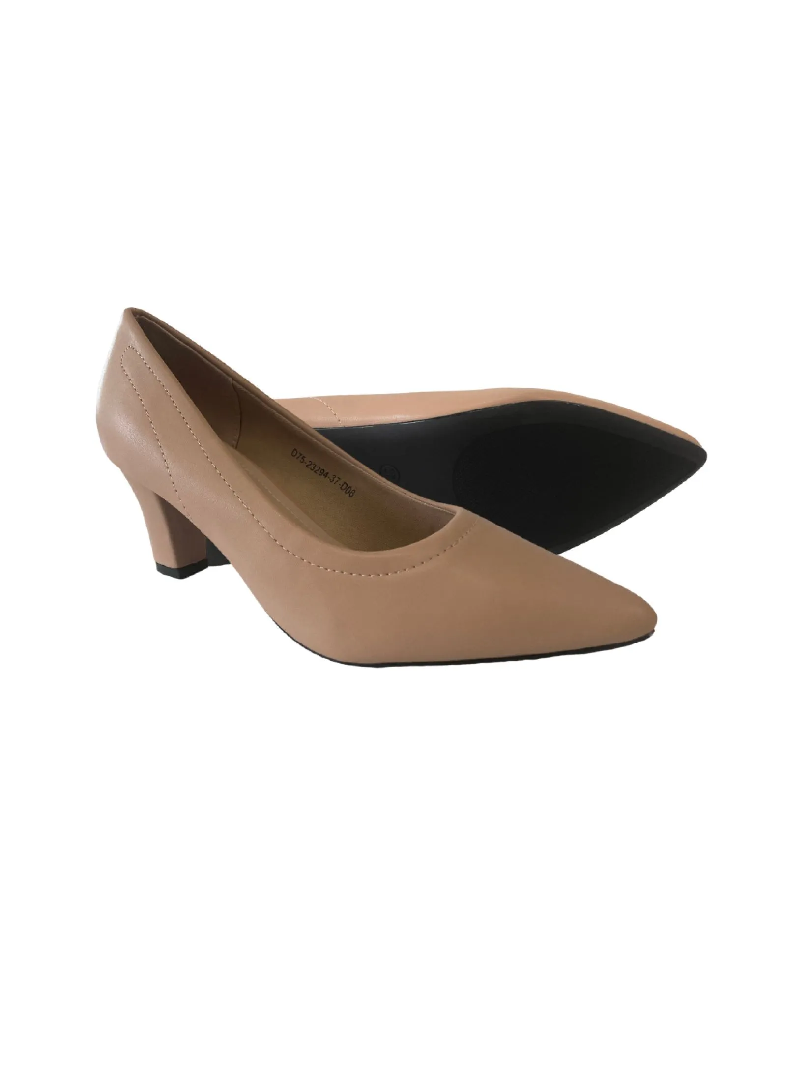D'ARTE Tan High heel pump shoes, model D75-23294
