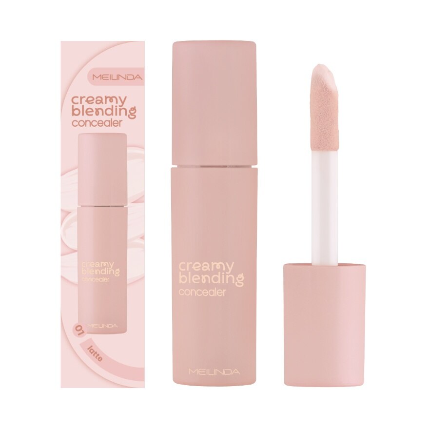 #Meilinda Creamy Blending Concealer4ml01 - 02 Cappuccino