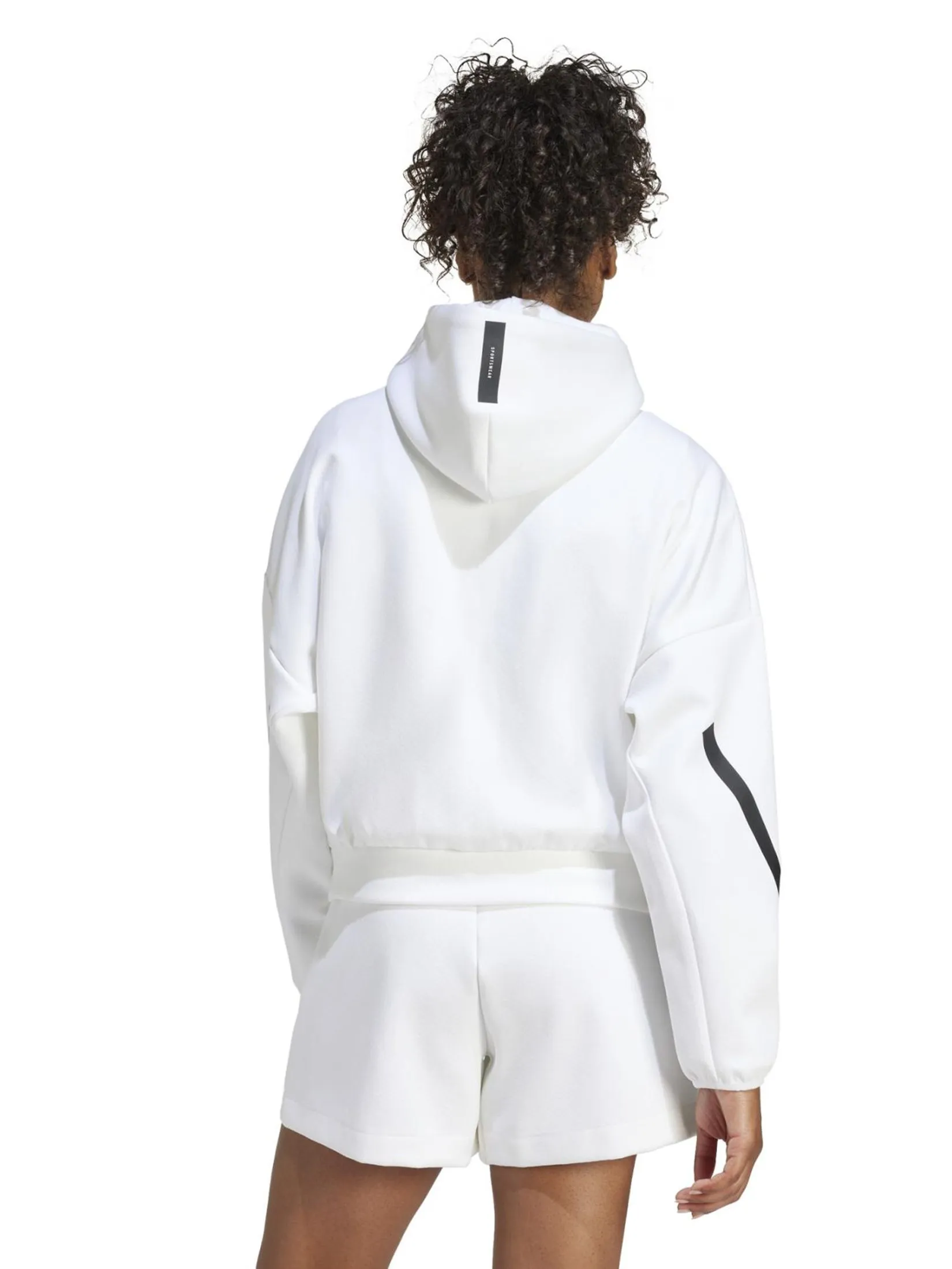 ADIDAS Women Hoodie adidas Z.N.E. Full-Zip White