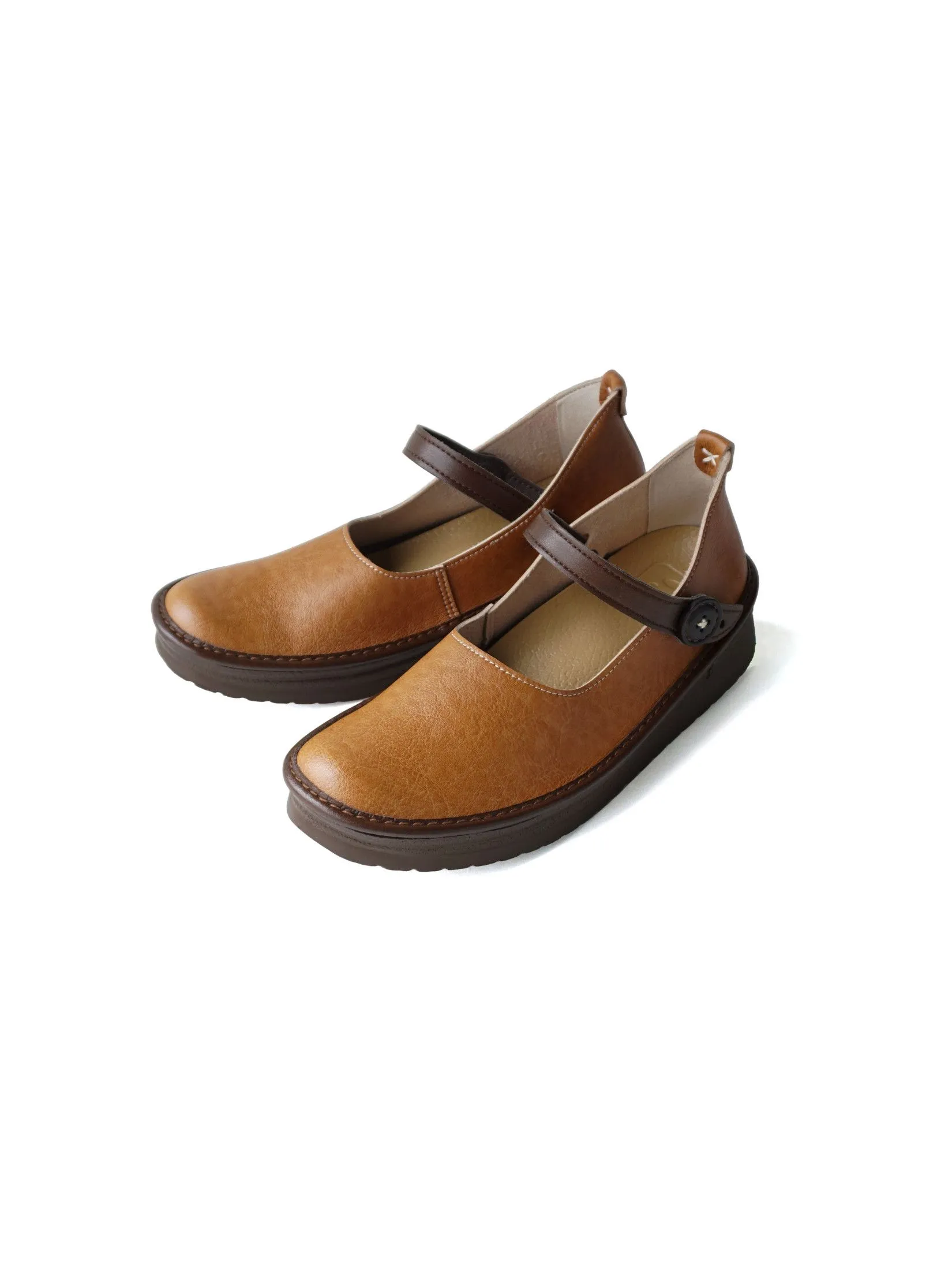 BELLE&SOFA Women Casual shoes 'KAYAK' - Caramel