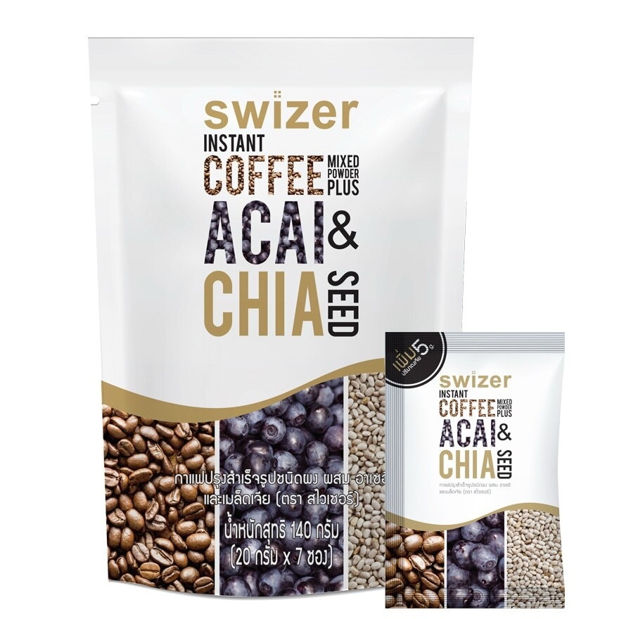 Swizer Coffee Mix+Acai 7 Sac