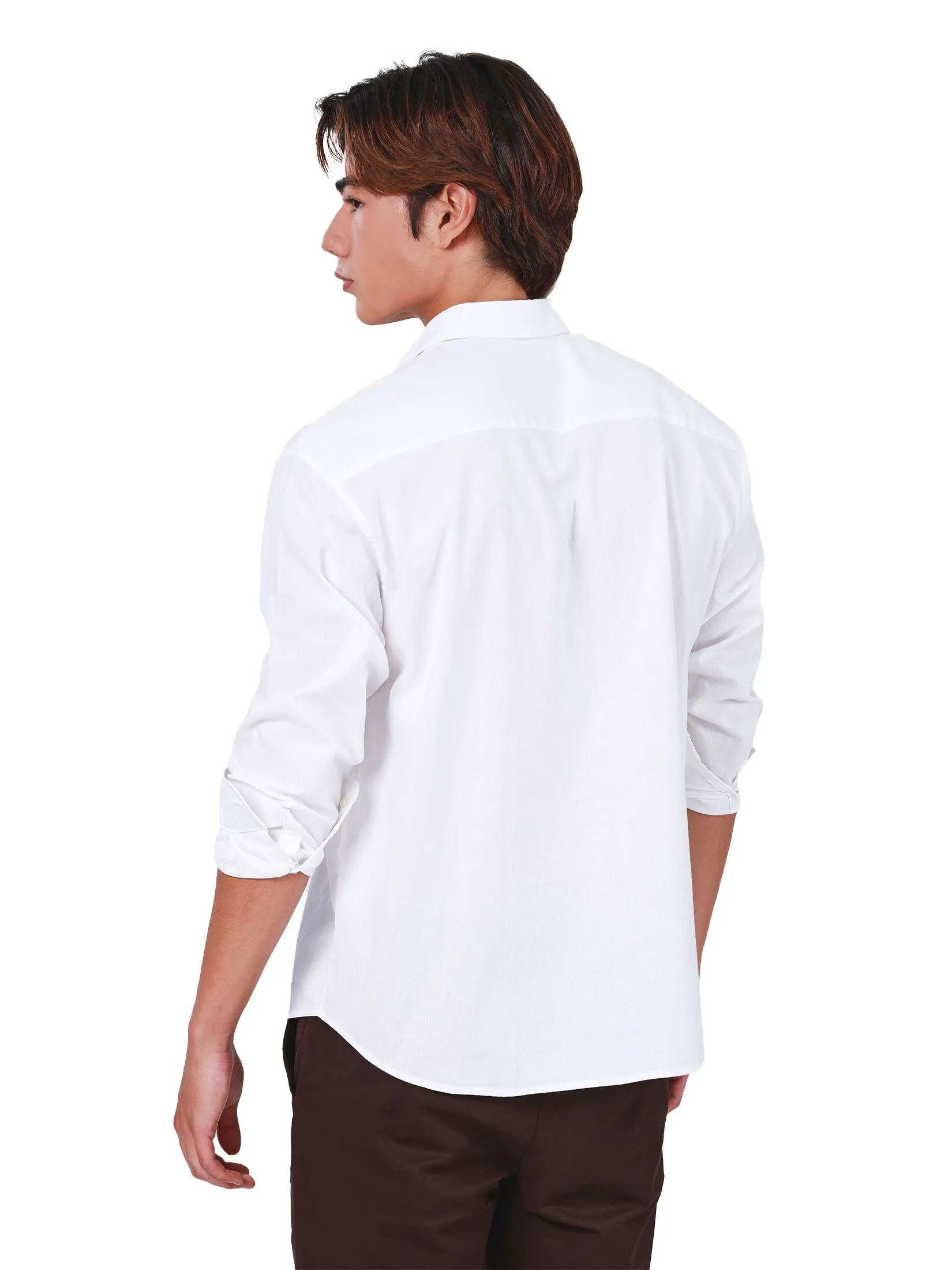 JOHN HENRY Men's Long Sleeves Shirts (Regular Fit) REJUVENATE VACATION White