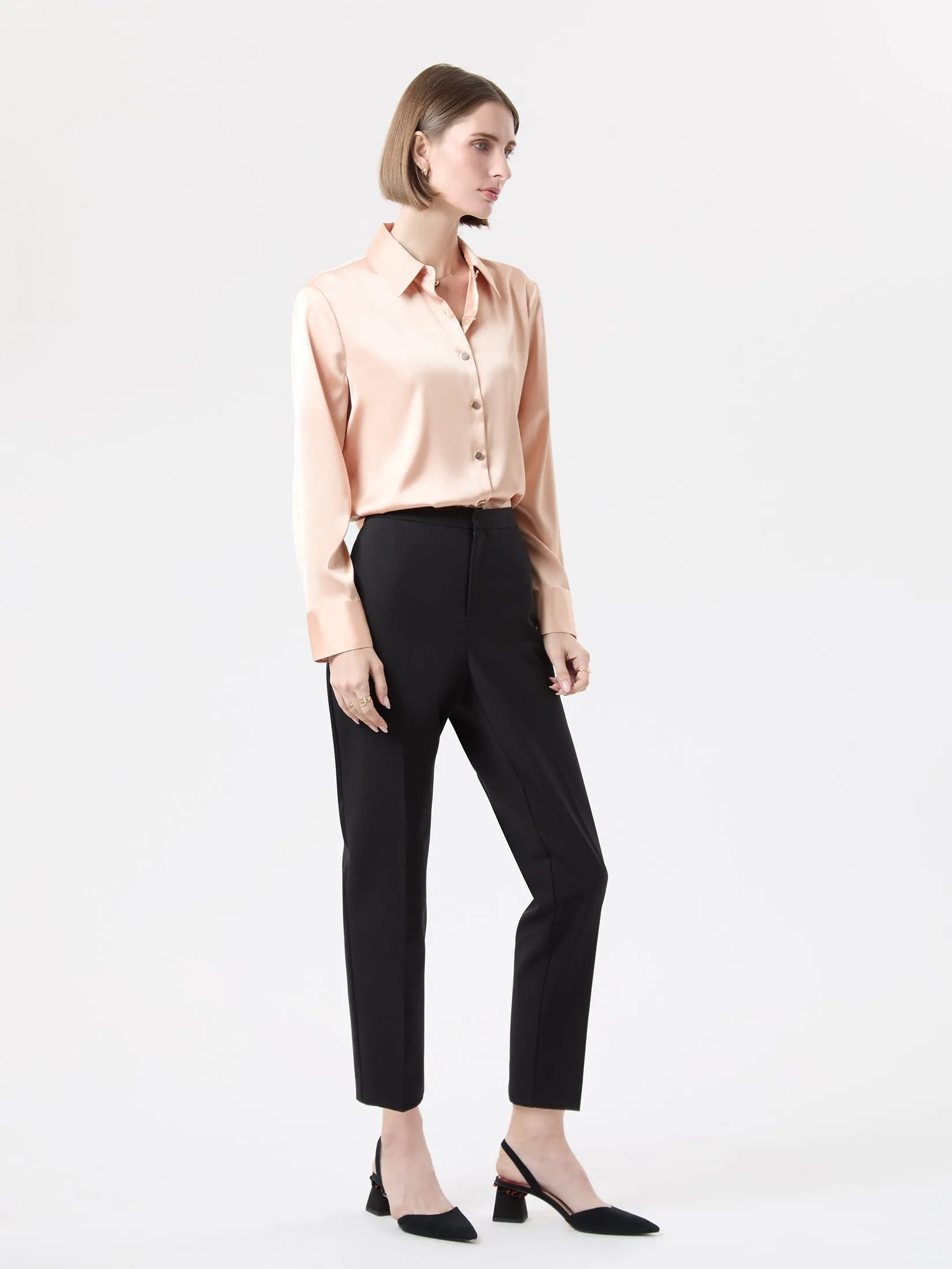 ESPADA Long Sleeve Shirt Woman Orange