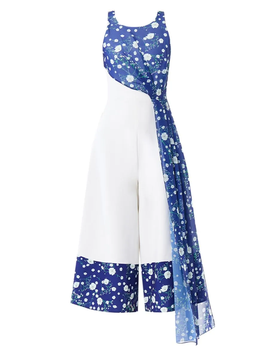 ICONIC WOMEN BLUE LEAH JUMPSUIT