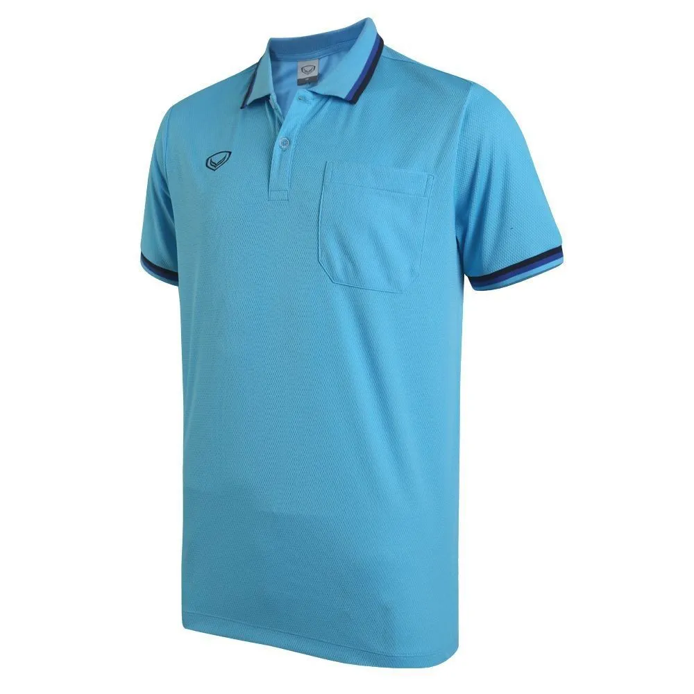 GRAND SPORT Light blue Men's polo shirt (012588)