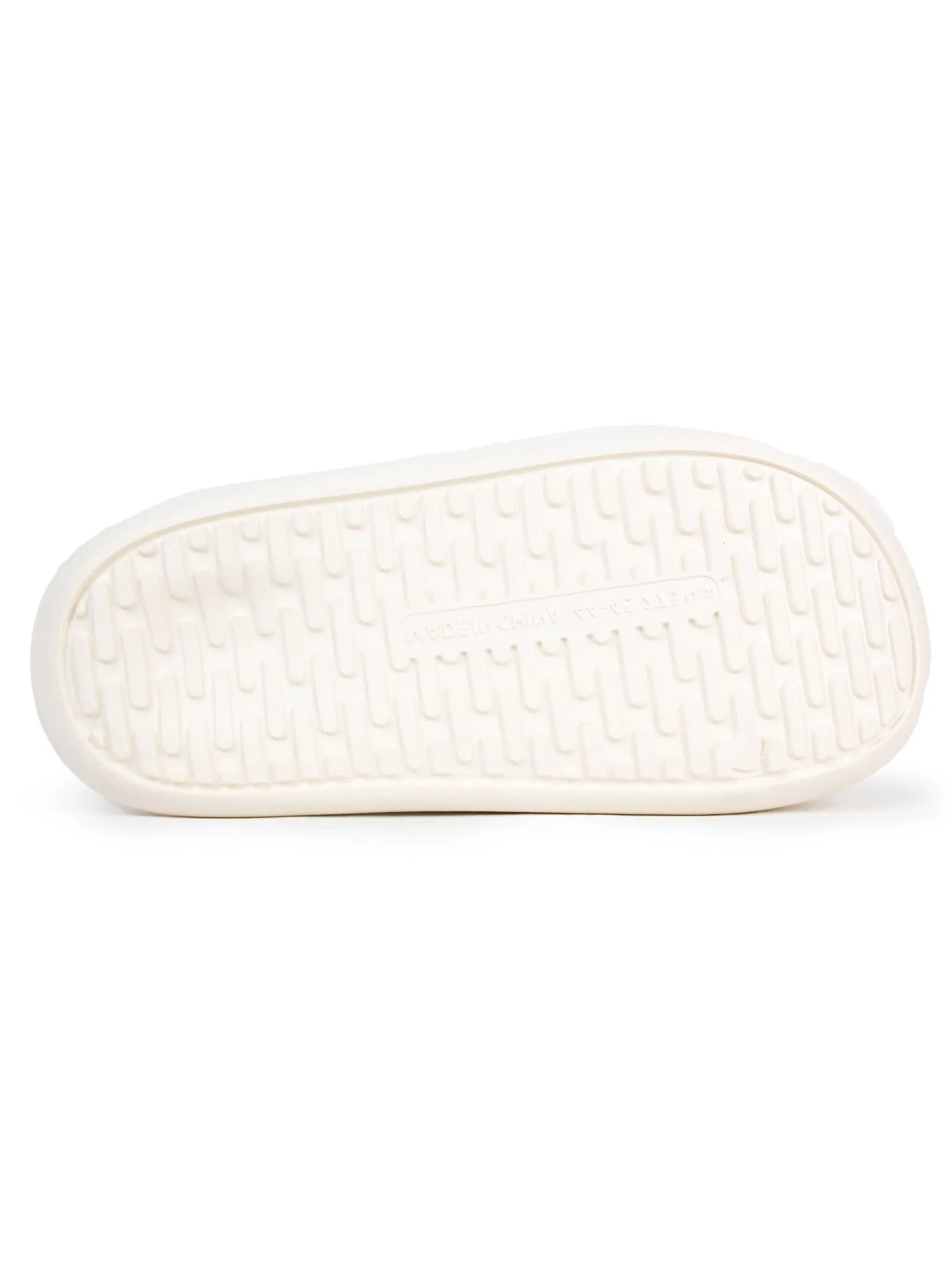 CHARLED Men's Posee Sandals Pillow White