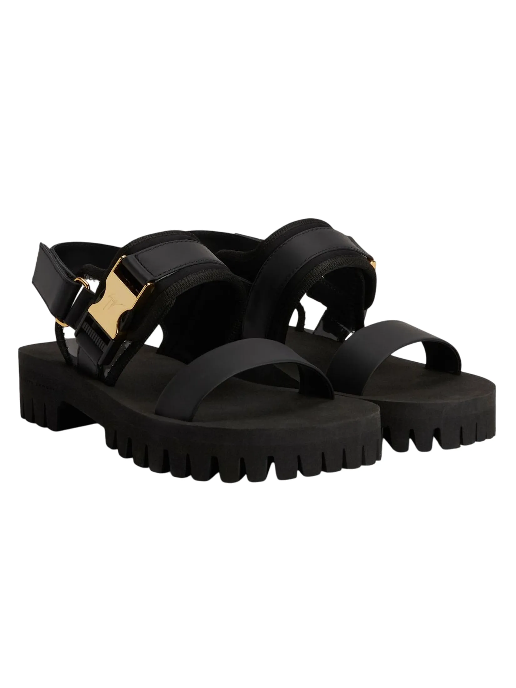GIUSEPPE ZANOTTI Men sandals THE MEDERIC NERO