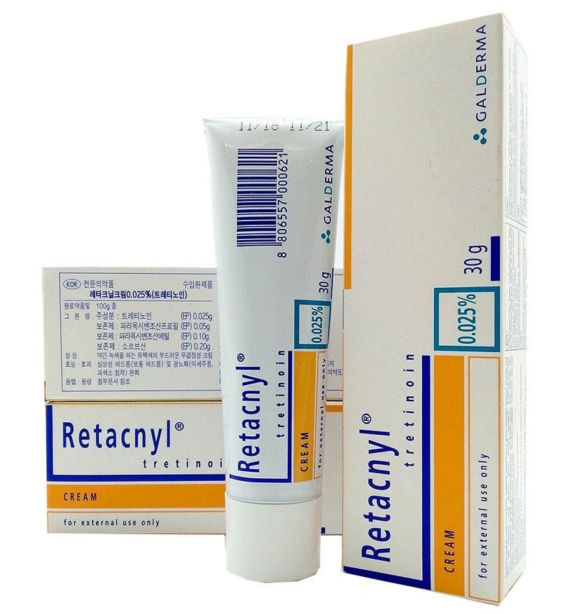 Крем с третиноином против морщин Retacnyl 30 гр 2 вида