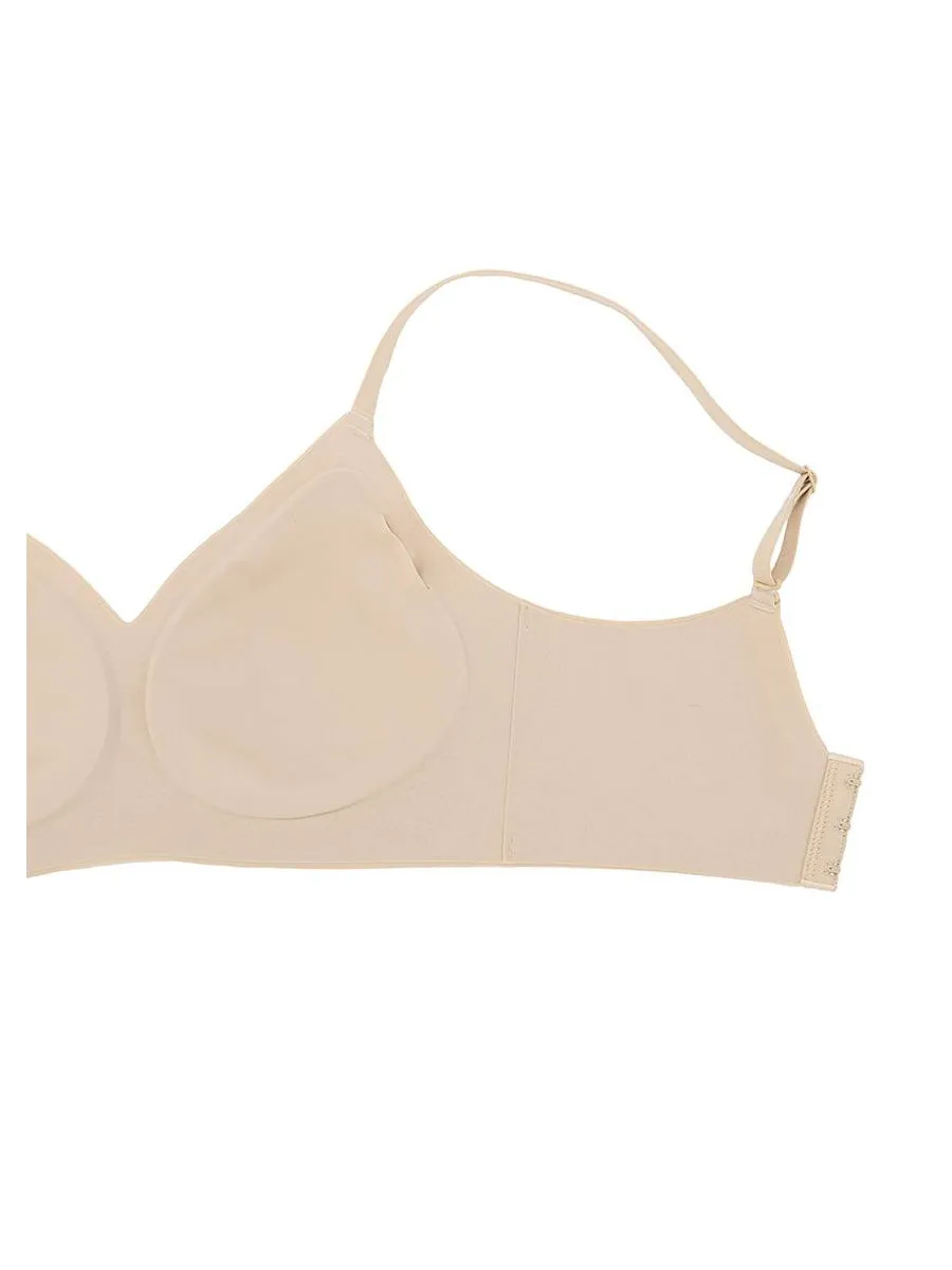 SABINA [Online Exclusive]  Soft Collection Wireless Bra - Sand