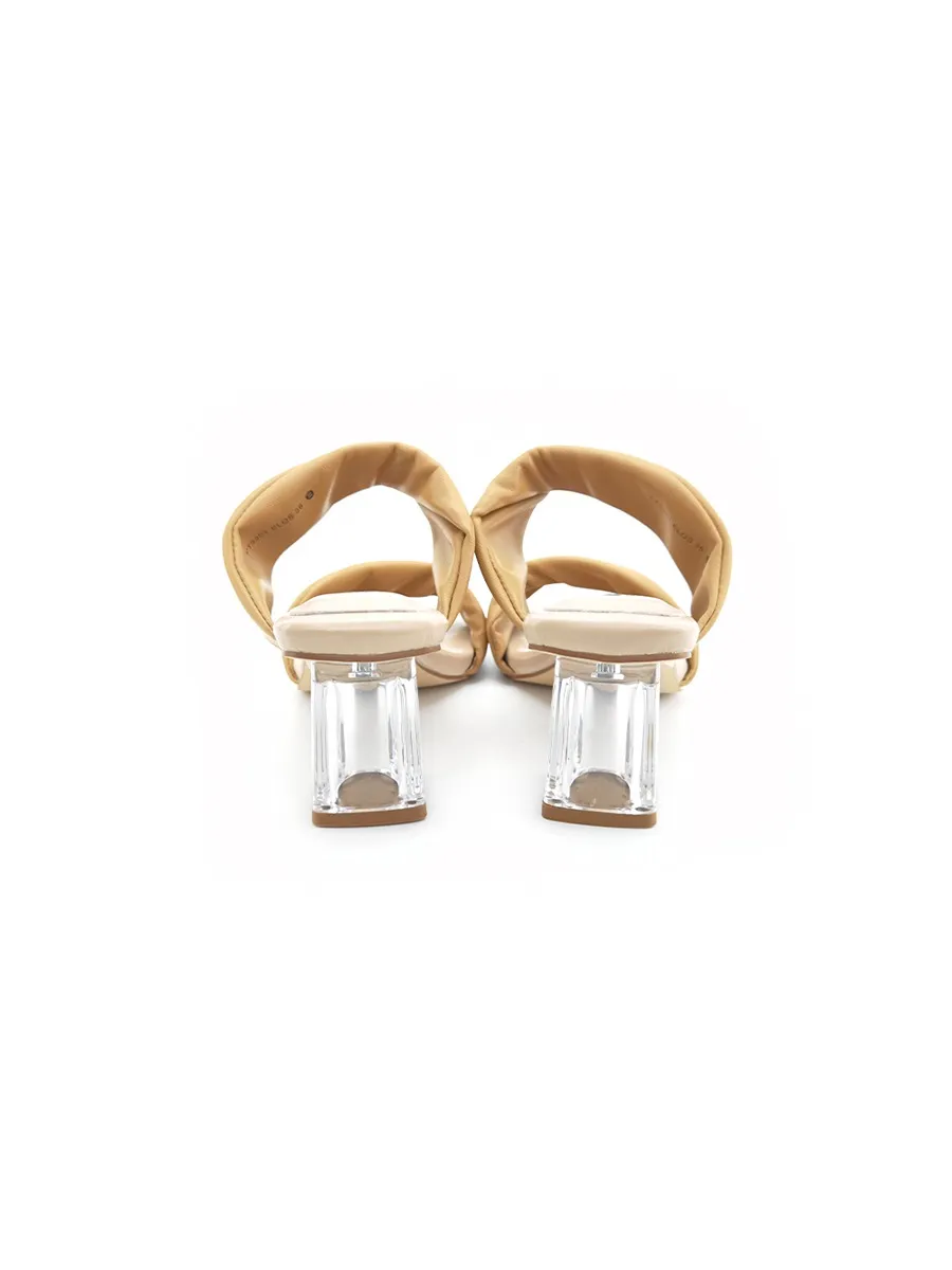 TREND WOMEN HIGH HEELS ELOS-BROWN