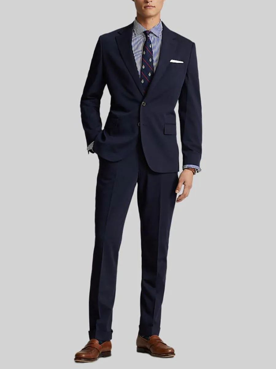 POLO RALPH LAUREN Men Blazer-Polo Modern Performance Twill Jacket-Navy-410