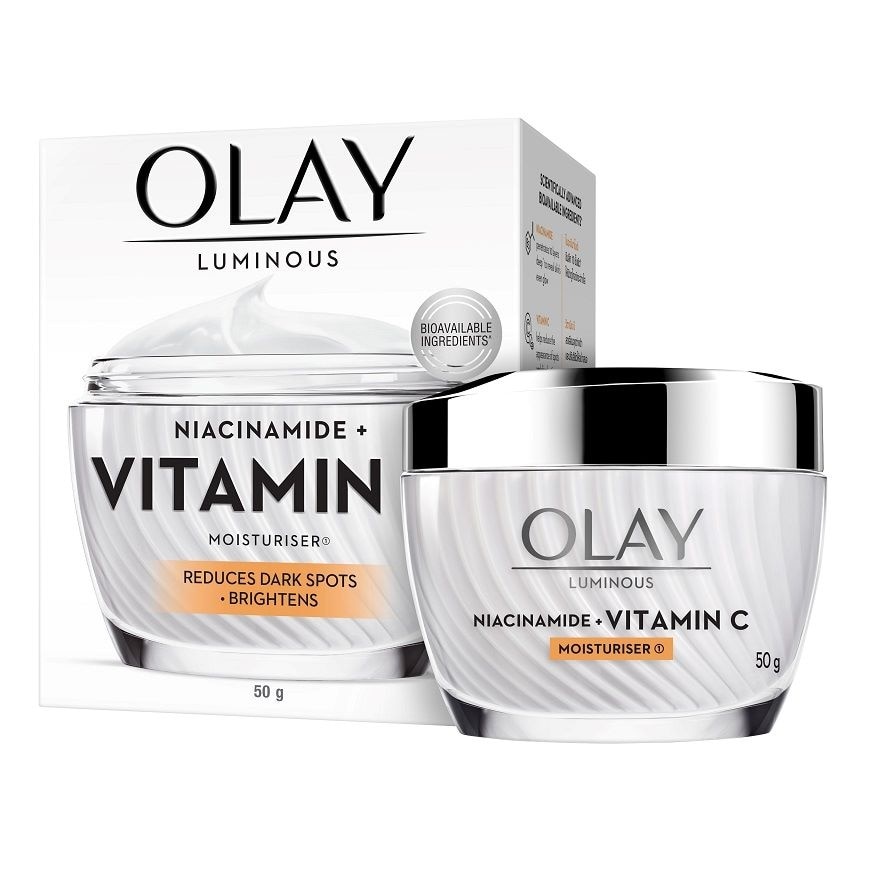 Olay Luminous Niacinamide + Vitamin C Moisturiser 50 G.