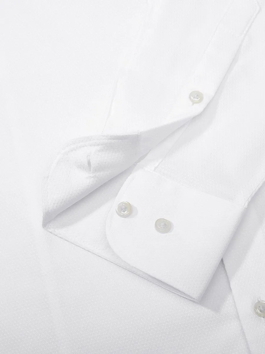 G2000 Men Clothing Easy Care Stretch Shirt Smart Fit - White
