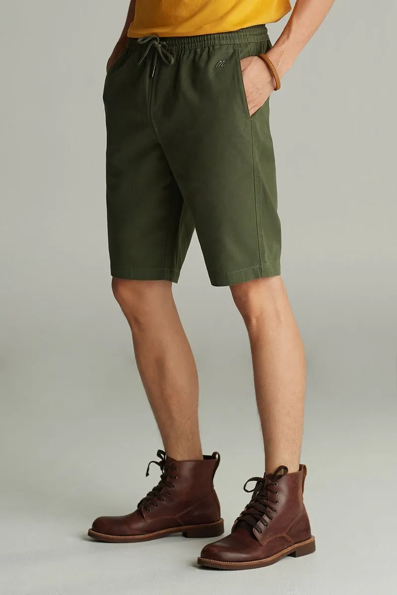 MC JEANS Short pants Green MCJZ059