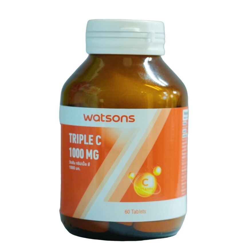 Watsons Triple C 1000 mg (Dietary Supplement Product) 60 Tablets