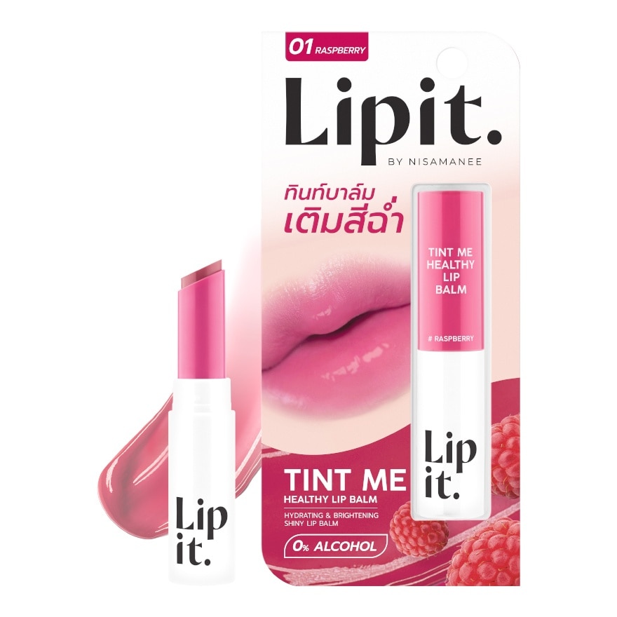 #Lip It Tint Me Healthy Lip Balm 01 - 01 Raspberry