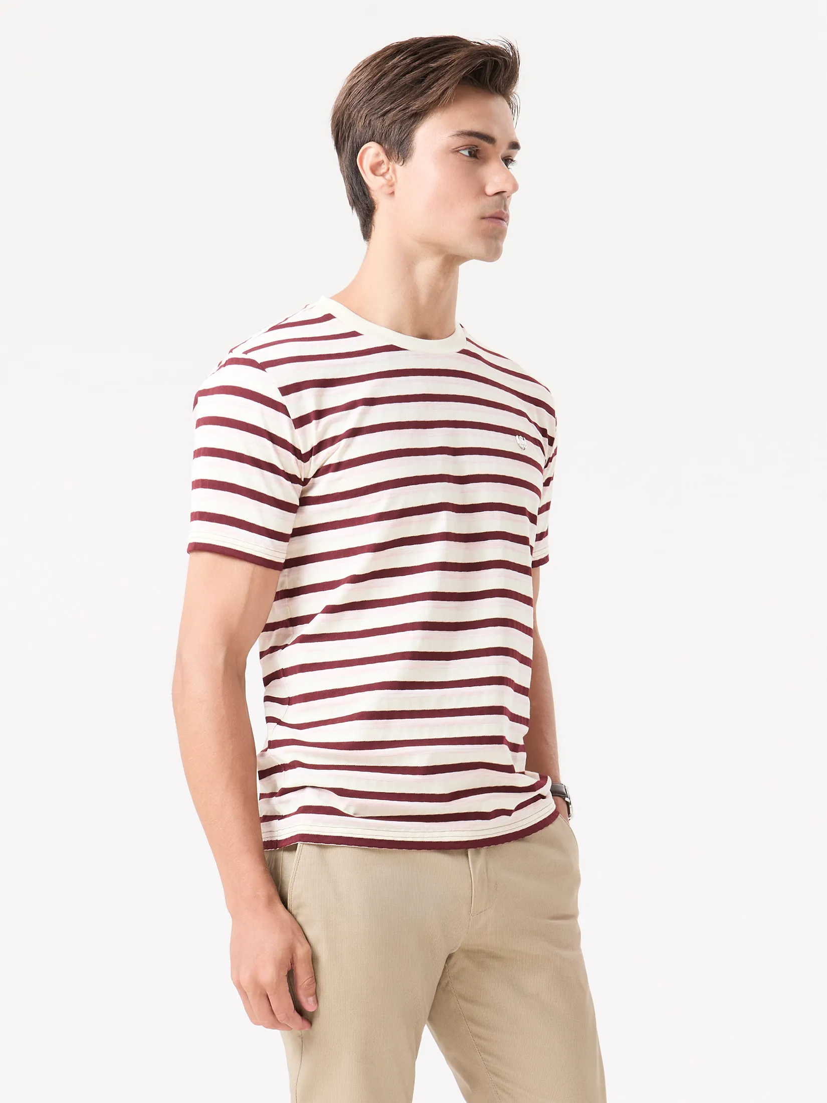 LTD T-shirt Man Maroon