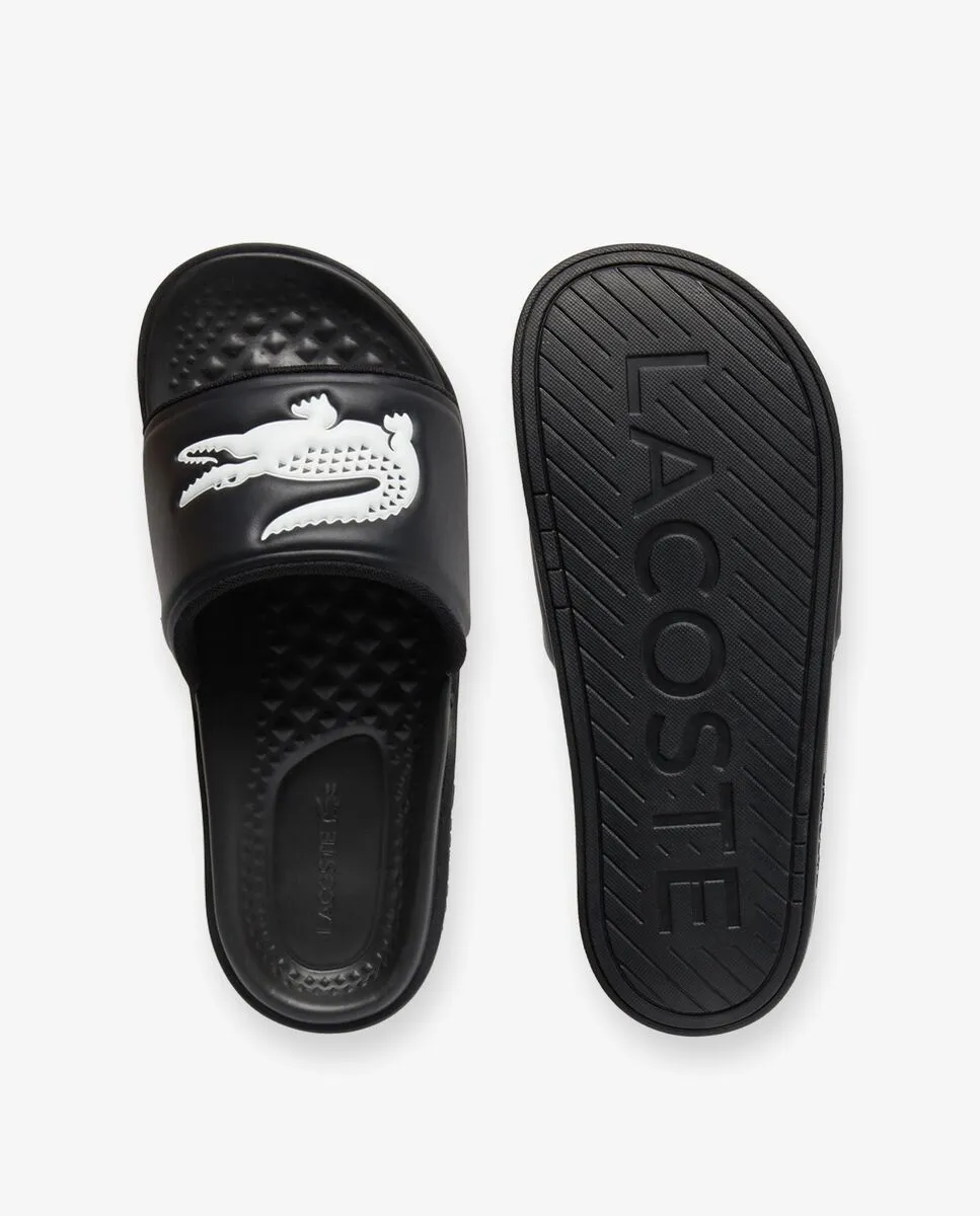 LACOSTE Men’s Serve Slide Dual Black