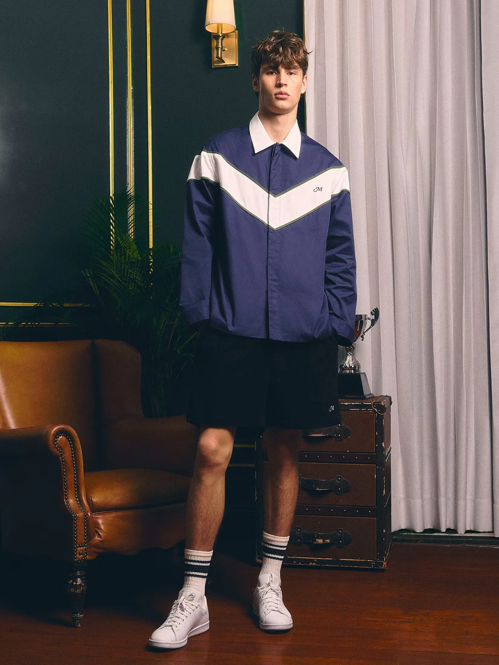 MOO [MOO 7/25] Terry Cloth Shorts Black